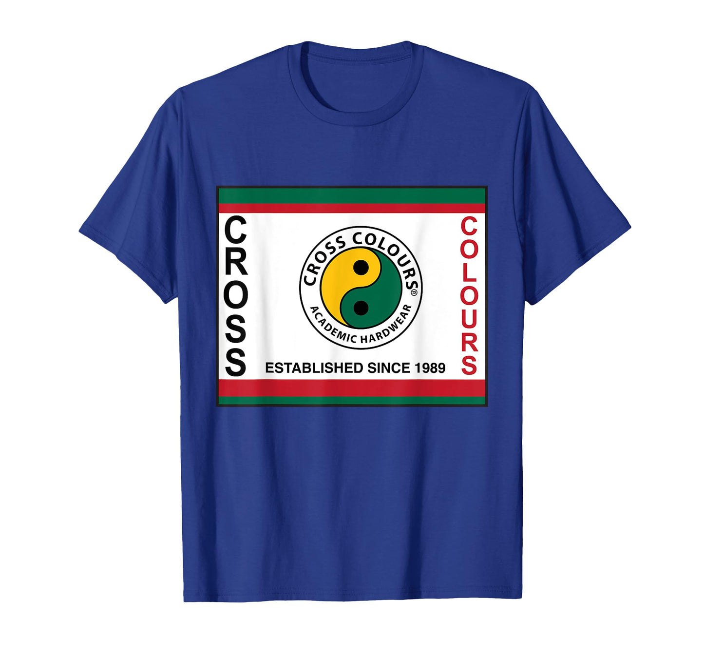 Yin Yang Label Logo | Retro Graphic 1990's Urban Vintage T-Shirt