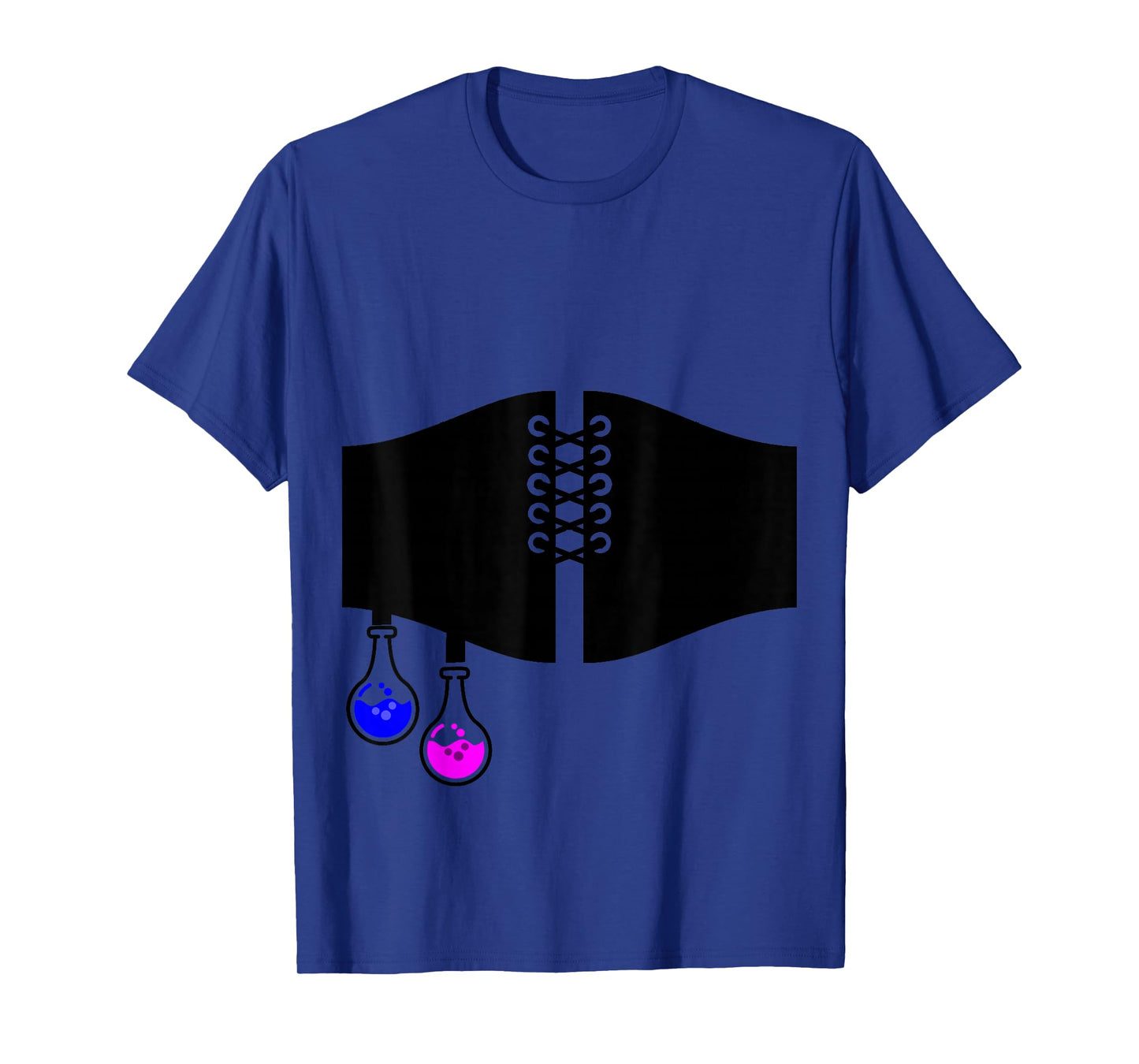 Renaissance Halloween Costume Waist Belt Potion Bottle Print T-Shirt