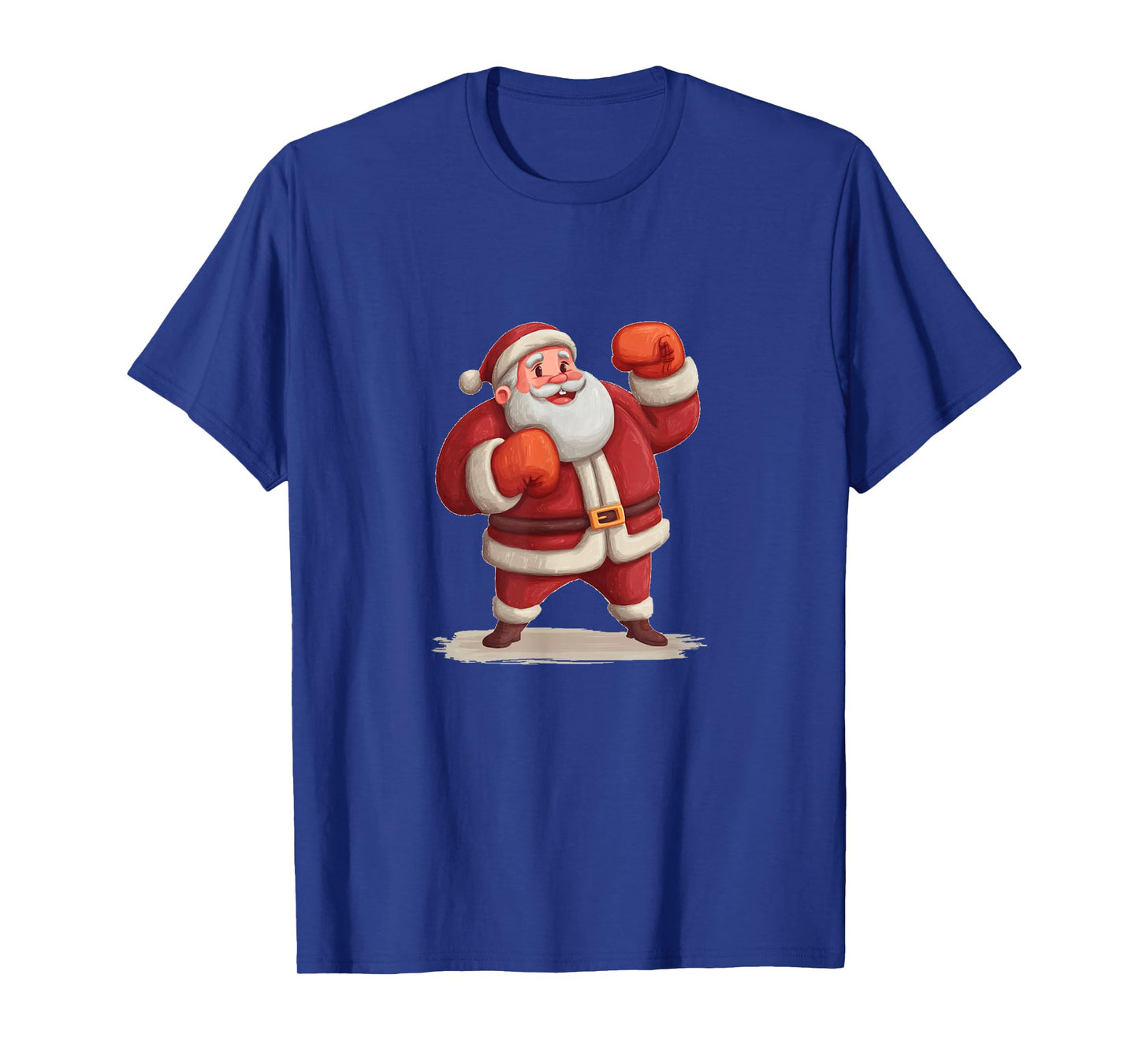 Cool Christmas with This Boxing Santa Claus Costume T-Shirt