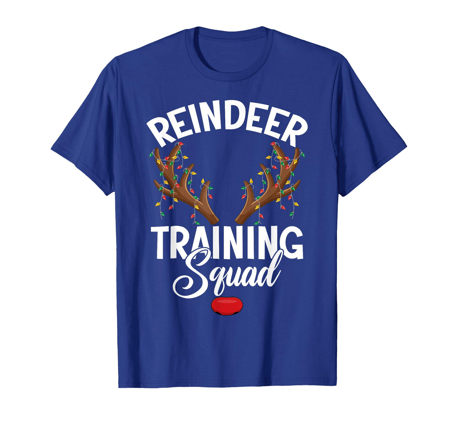 Reindeer Training Squad Team Running Family Christmas T-Shirt
