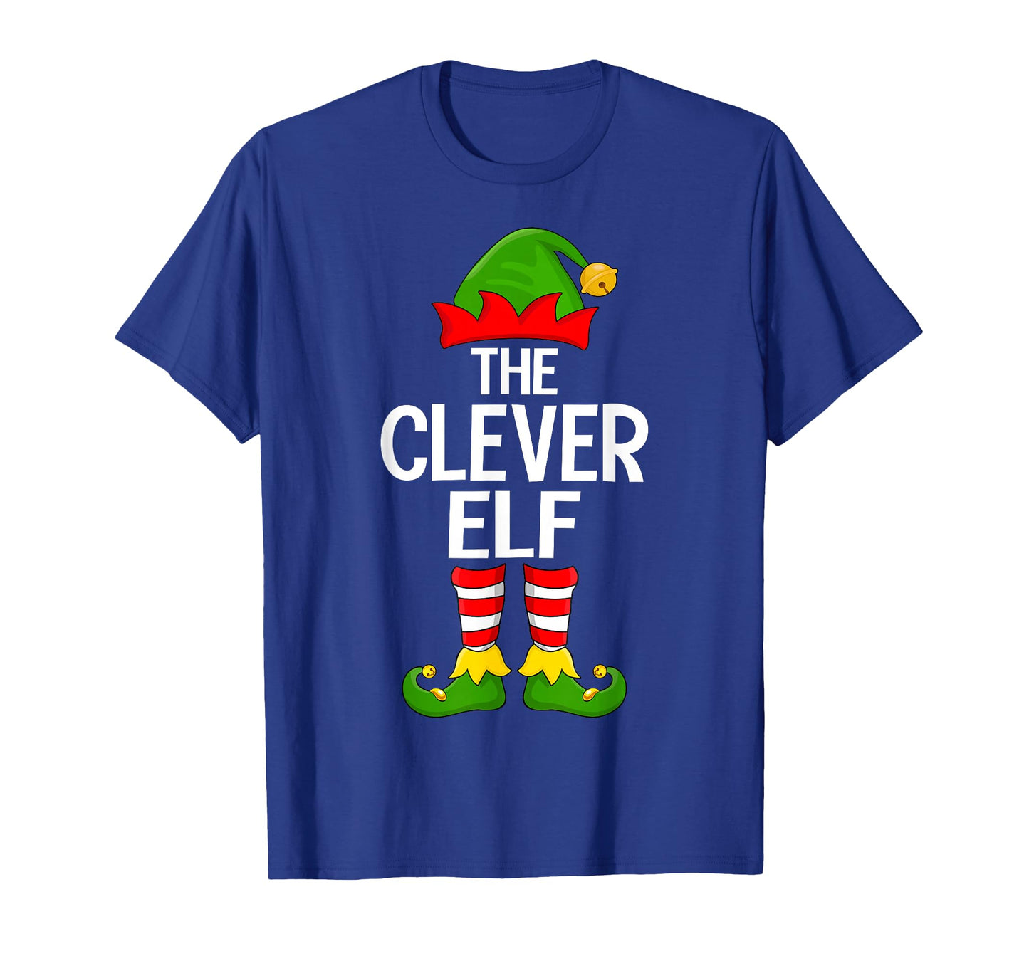 Clever Elf Xmas Matching Family Elf Squad Christmas T-Shirt