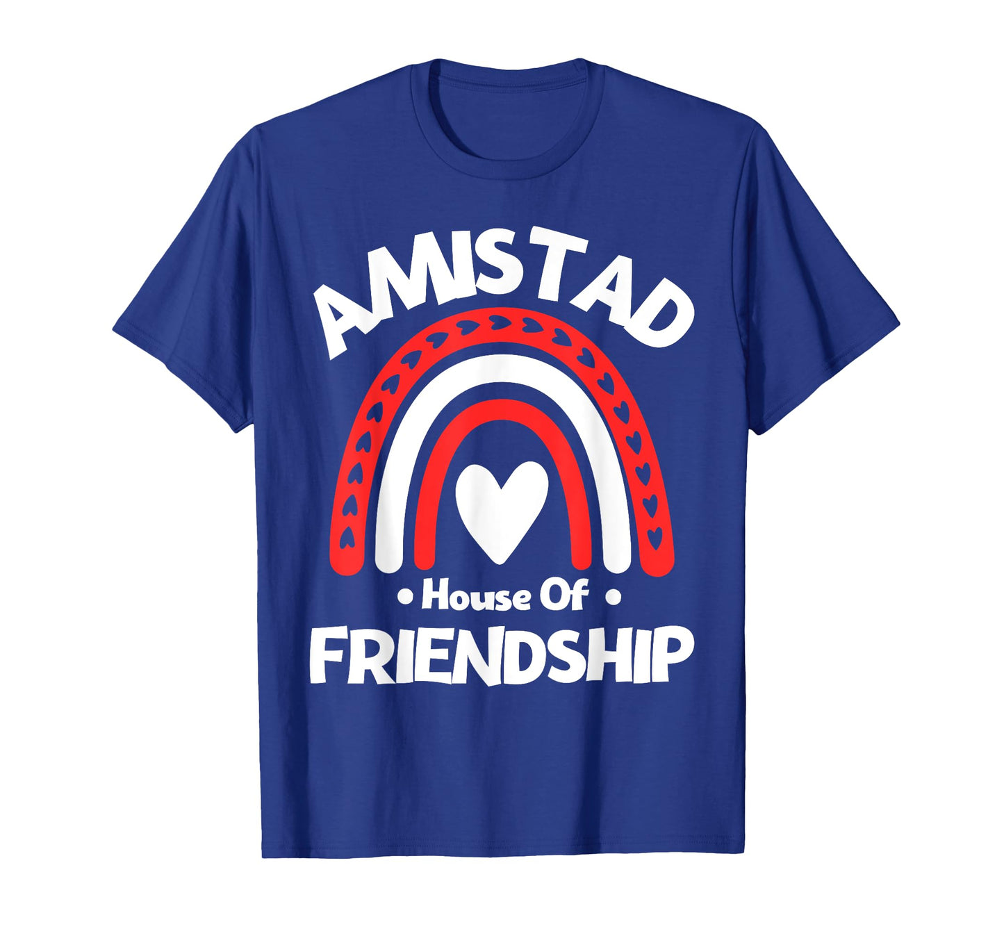 Amistad House of Friendship Vintage Rainbow Spirit T-Shirt