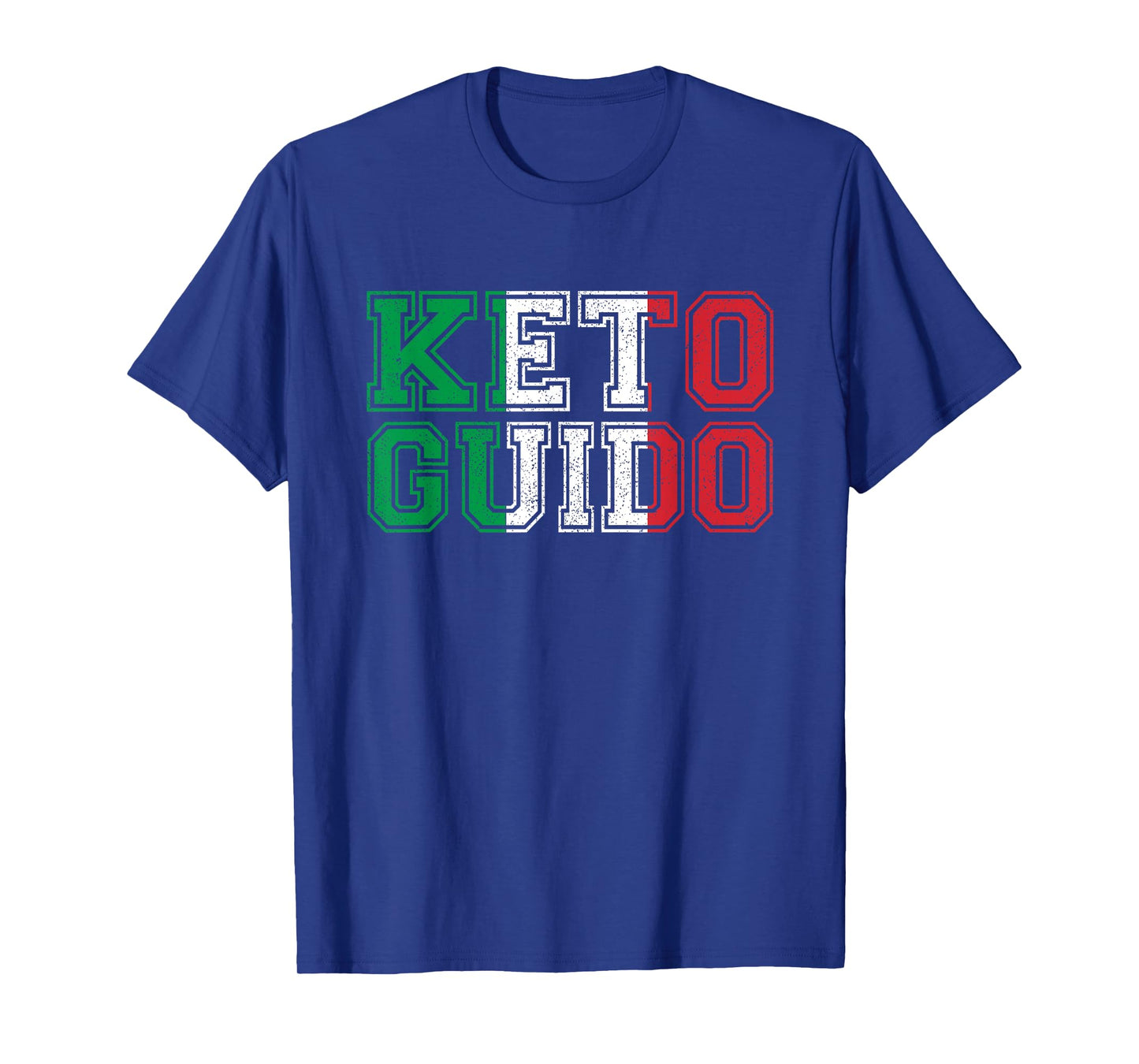 Keto Guido Italian Ketogenic Diet Italy Flag Gift For Guidos T-Shirt