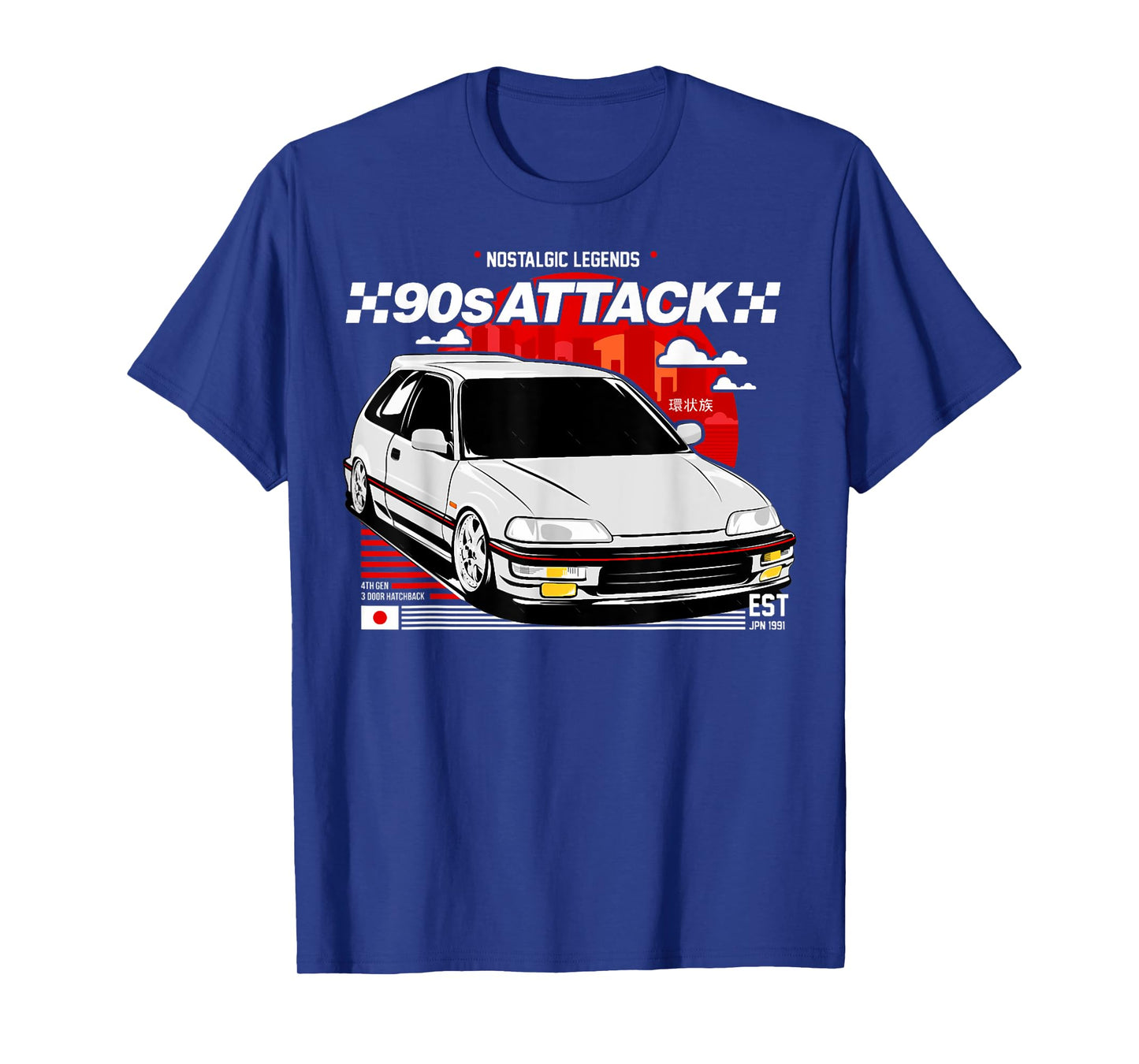 ef civic ef9 sir Japanese car T-Shirt