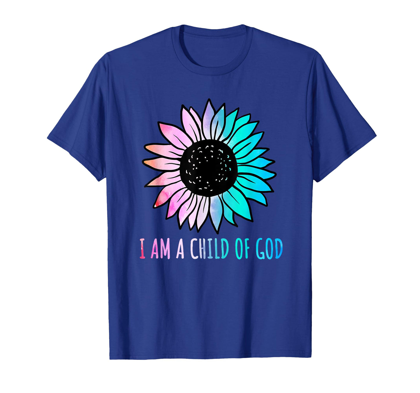 Cute Christian Salvation Quote Gift I Am a Child of God T-Shirt