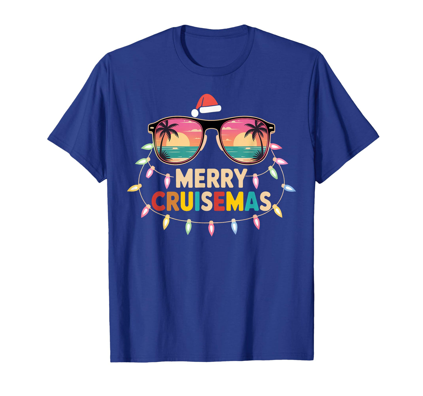 Merry Cruisemas 2025 Christmas Santa Reindeer Cruise T-Shirt