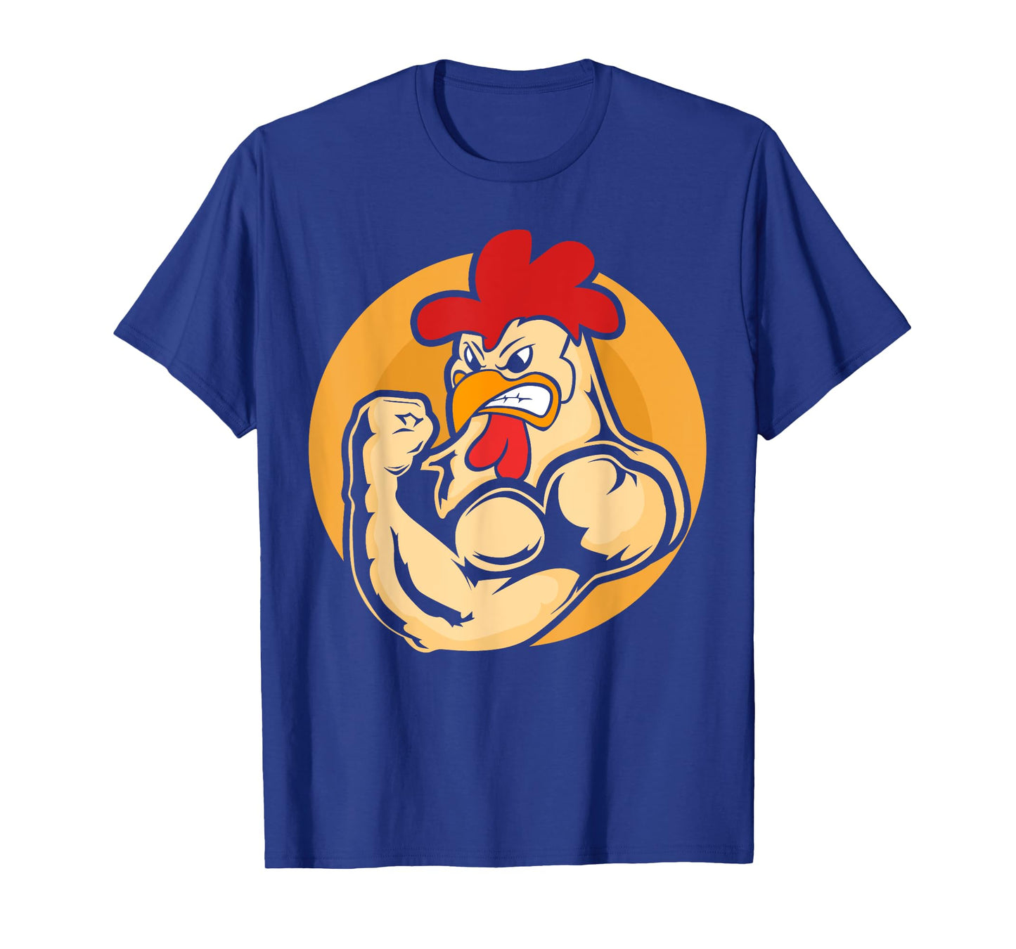 Strong Muscle Chicken Fitness Gym Chickens T-Shirt