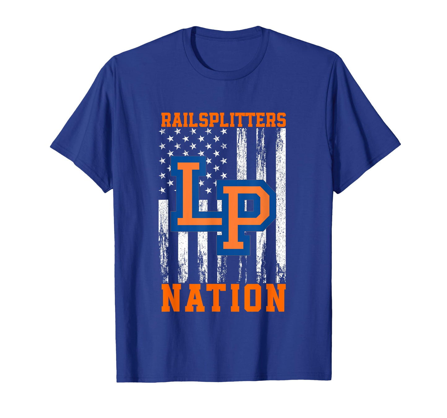 Lincoln Park Railsplitters Logo Nation HS T-Shirt