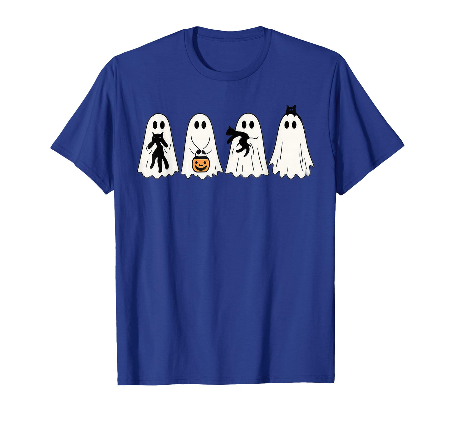 Cute Funny Wizard Cat Ghost Weird Kitten Cat Meme Halloween T-Shirt