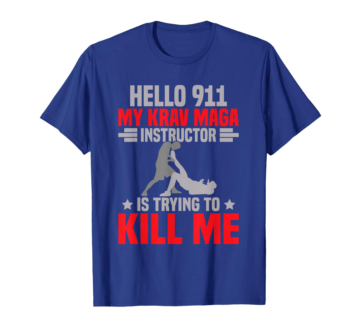 Martial Arts Instructor Self Defense Training Krav Maga T-Shirt