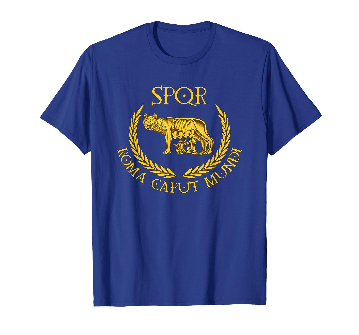 SPQR - Roma Caput Mundi - Capitoline Wolf T-Shirt