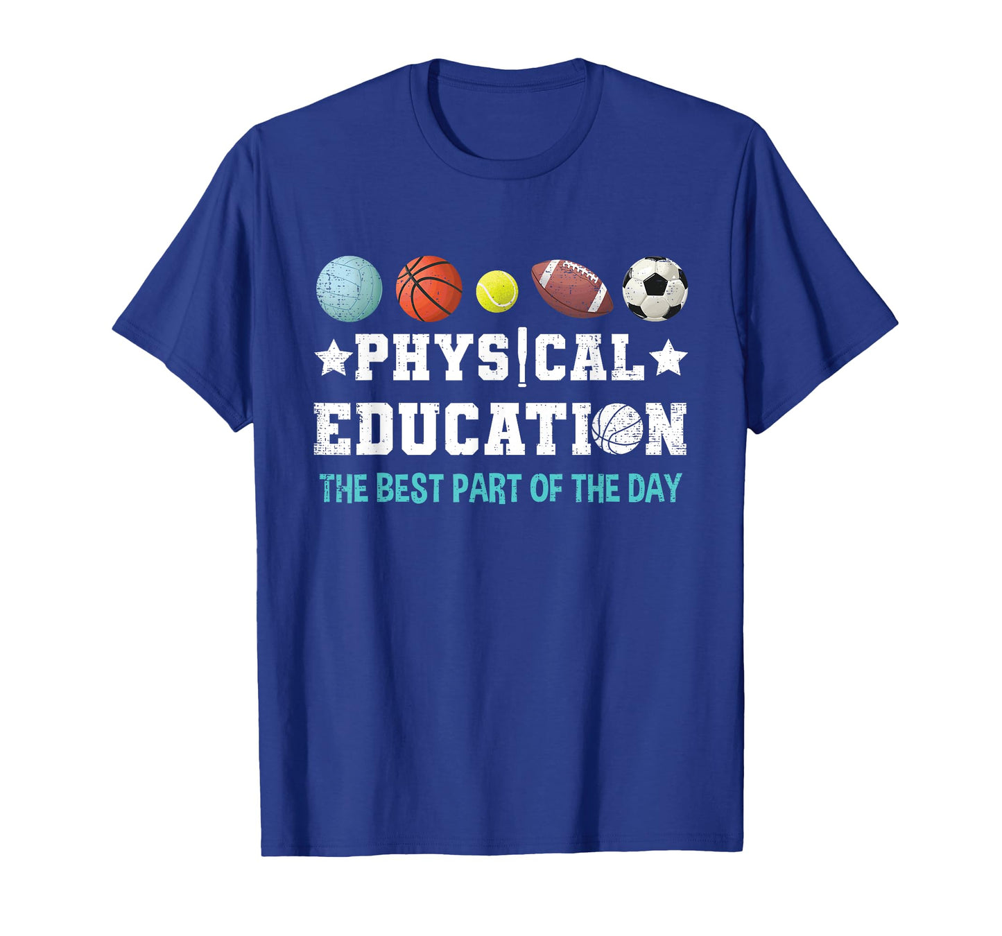 Physical Education PE Teacher Strong School P.E. Teacher T-Shirt