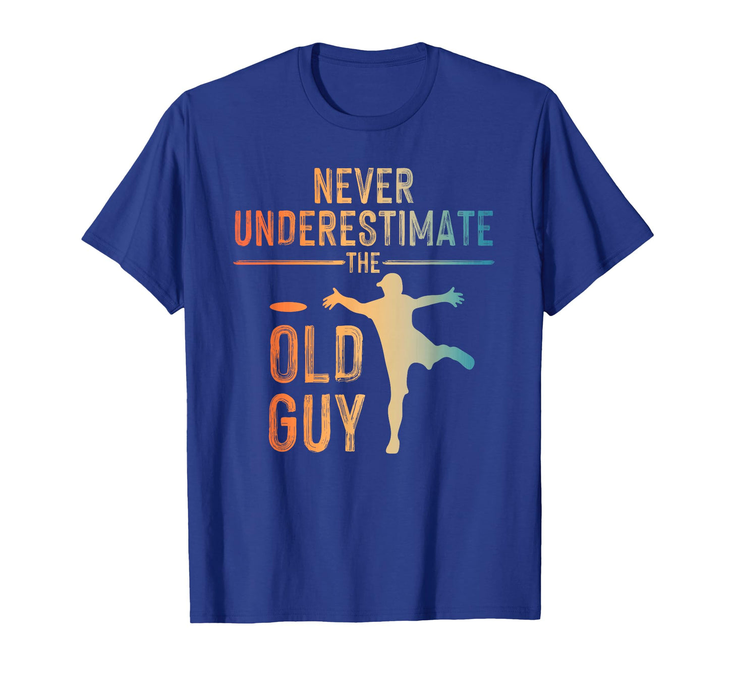 Disc Golf Art For Men Grandpa Disc Golfer Disc Golf Player T-Shirt