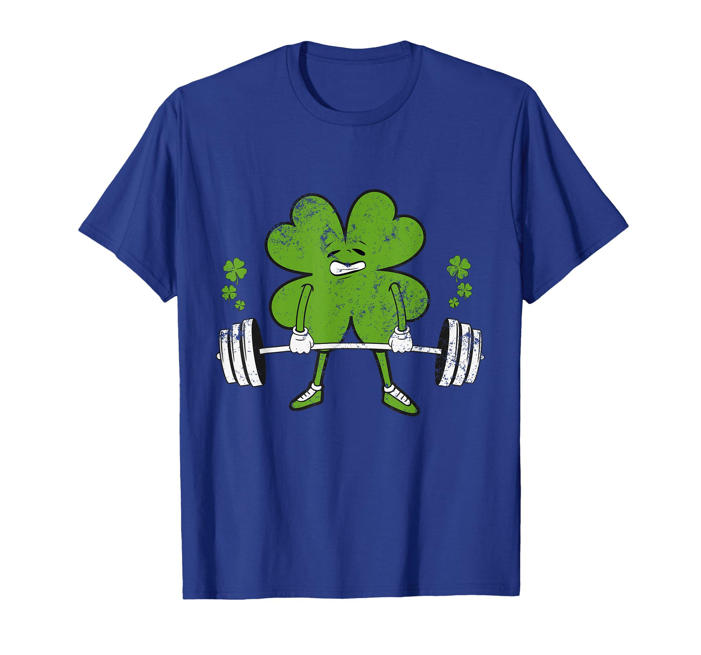 Lifting Shamrock St Patricks Day Fitness Gym Workout women T-Shirt
