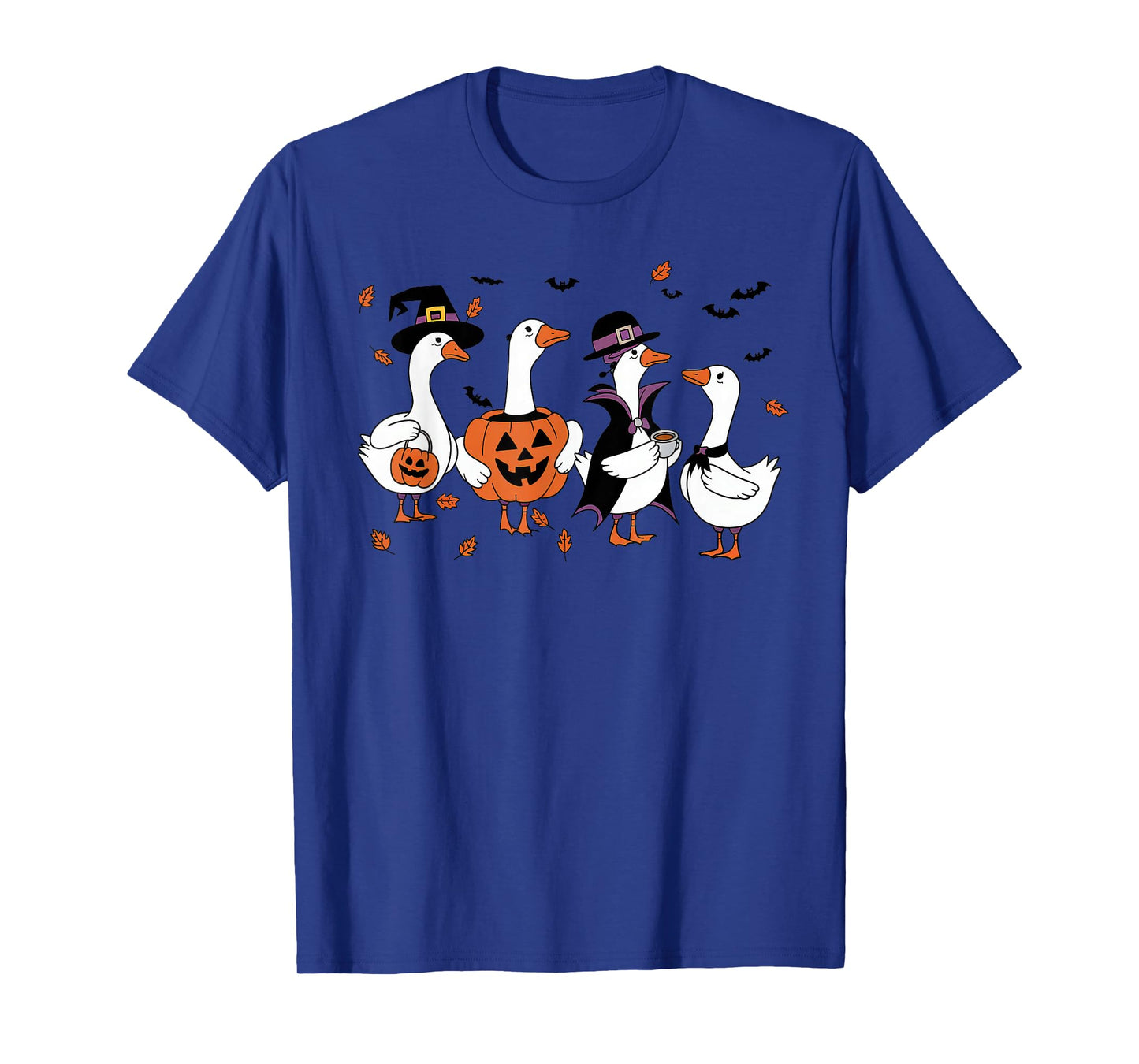 Halloween Tshirt Women Men Skeleton Witch Monster Party T-Shirt