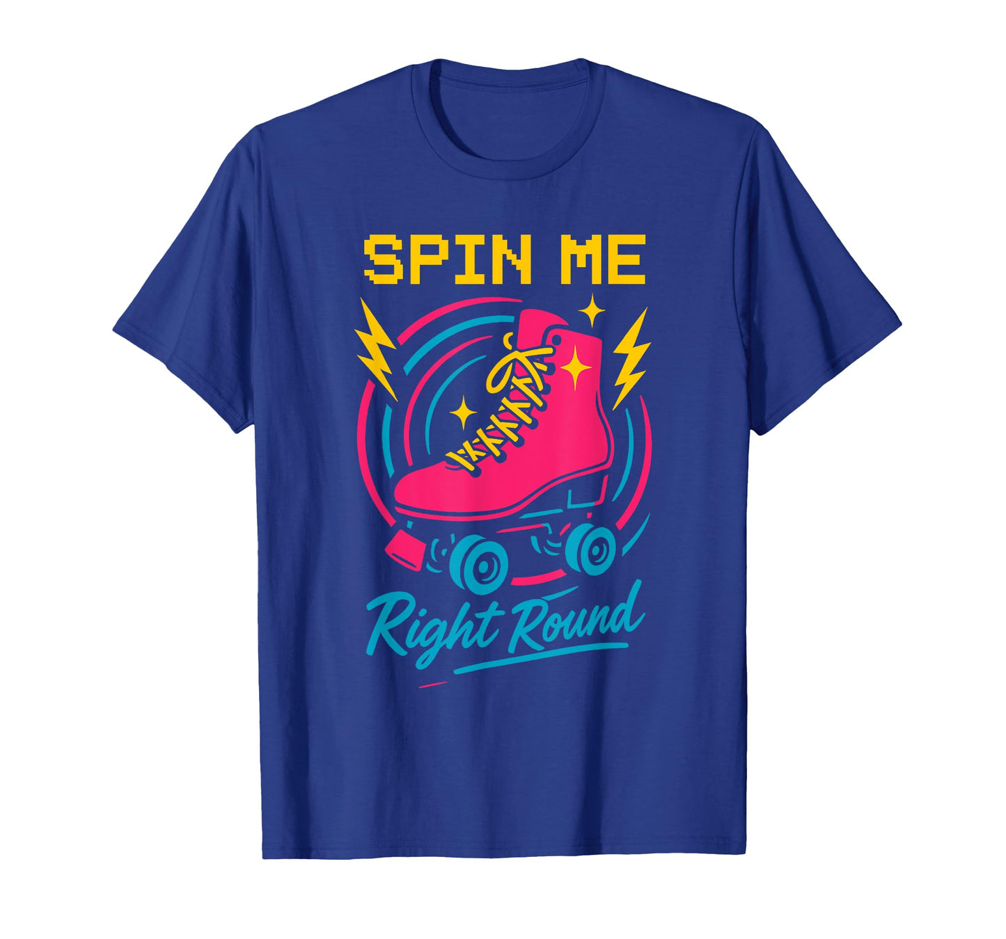 Roller Rink Crew Retro Skate Disco Vibes Rink Life Skating T-Shirt