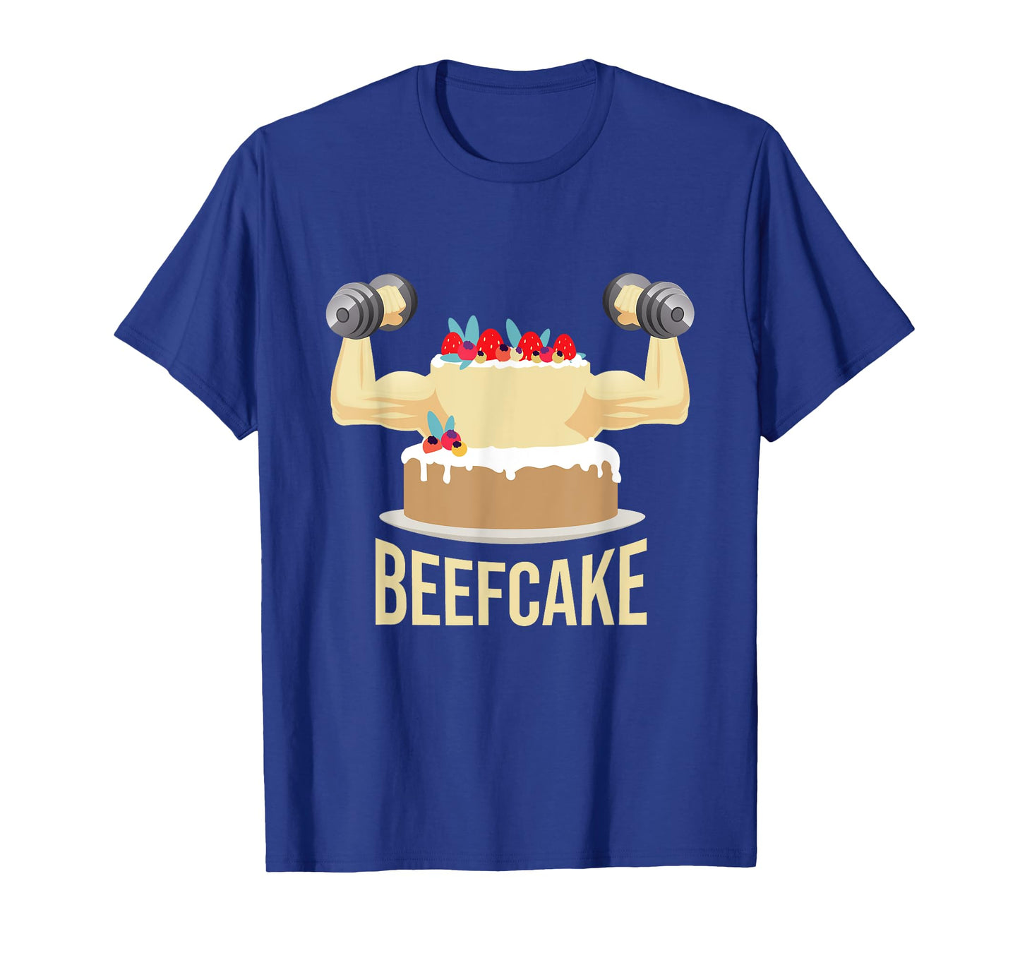 Beefcake - Health Fitness Gym Coach Weightlifting Exercise T-Shirt