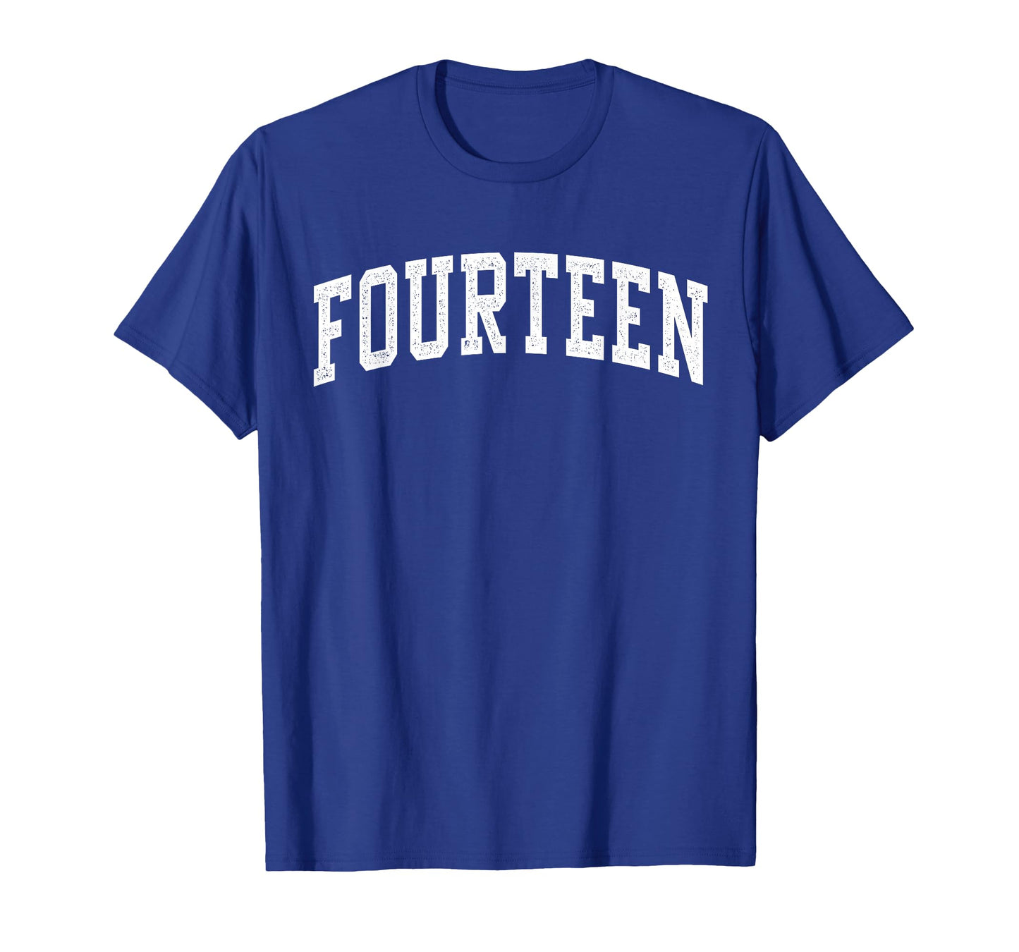 Fourteen Minimalist 14th Birthday Design 14-Year-Old T-Shirt