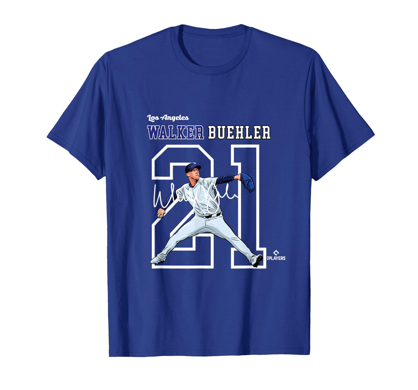 Walker Buehler | Los Angeles Baseball Players | MLBWBR3004 T-Shirt
