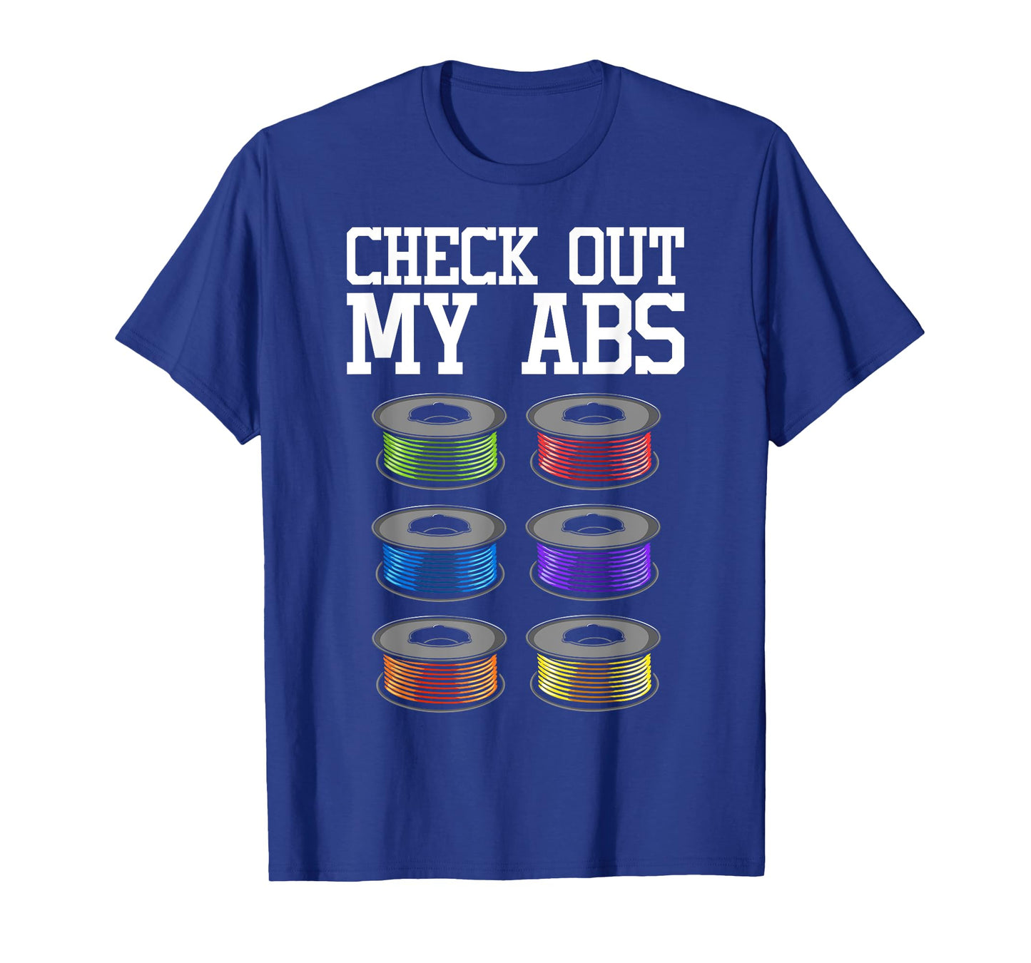 Funny 3D Printing Designs For Men Women ABS Printer Filament T-Shirt
