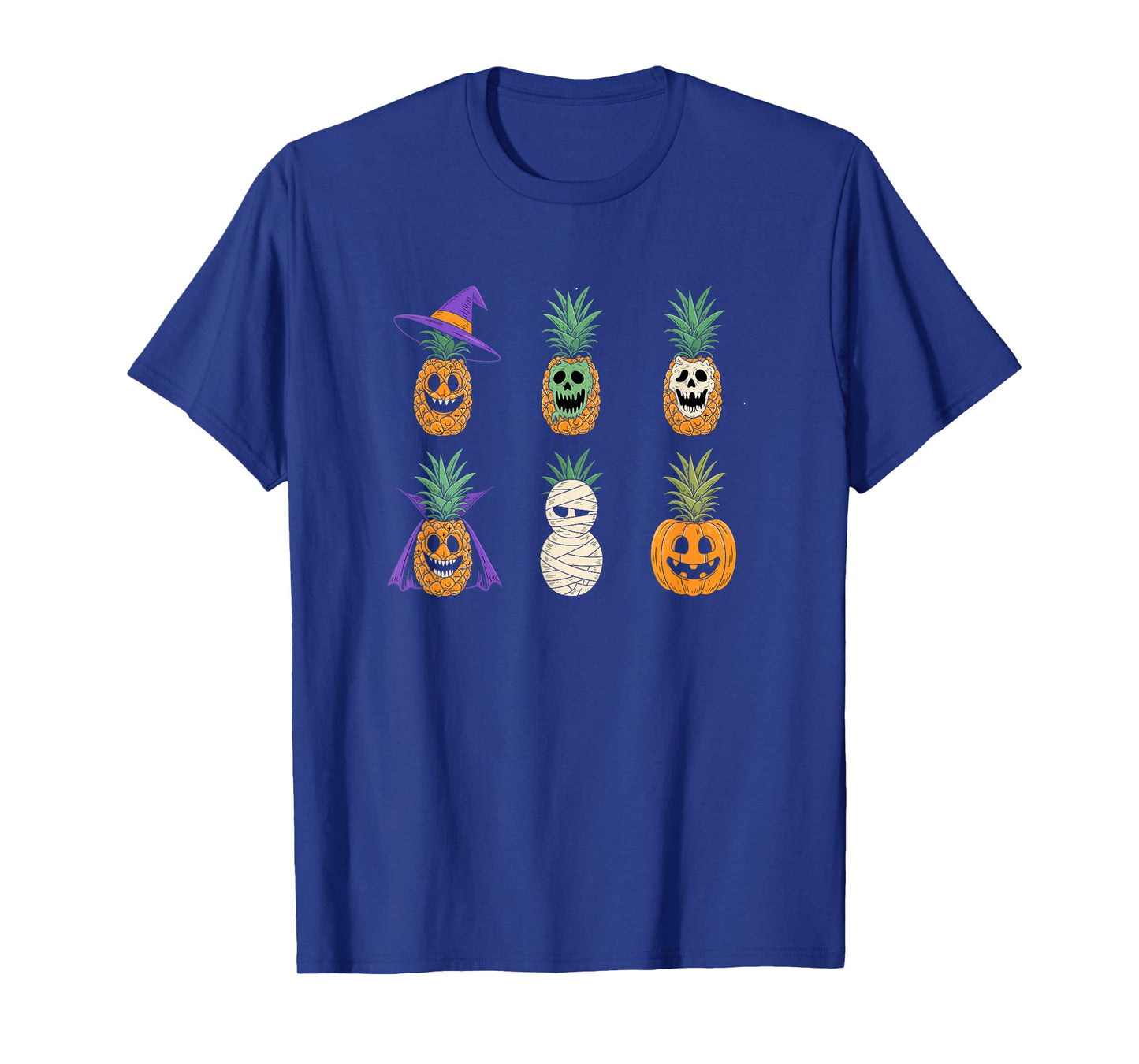 Tropical Halloween Pineapple Jack-o'-Lantern Variety Pack T-Shirt