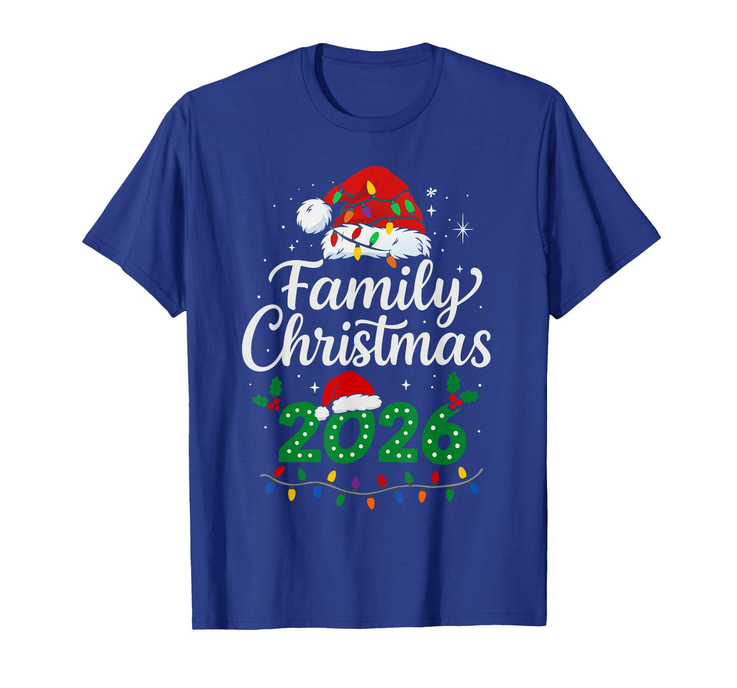 Family Christmas 2026 Matching Holiday T-Shirt