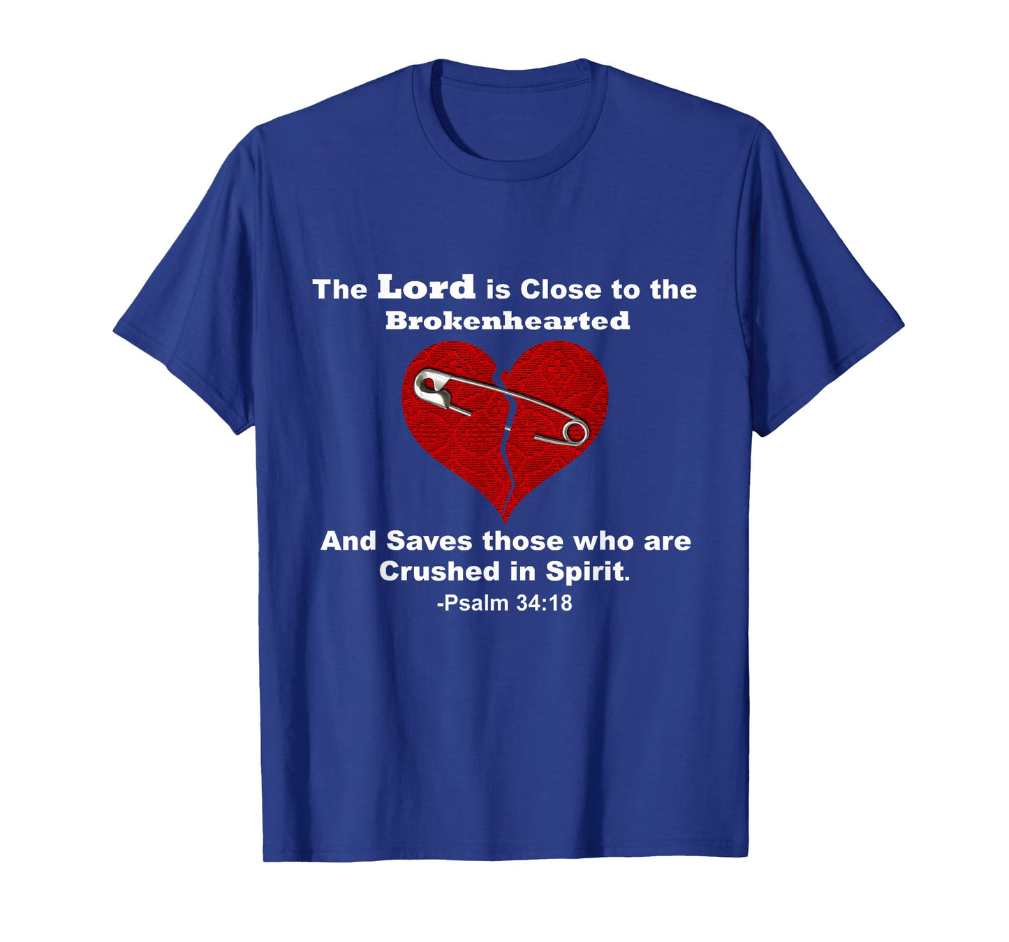 Jesus Lord Saves Brokenhearted Heart Broken Girl Women Boy T-Shirt