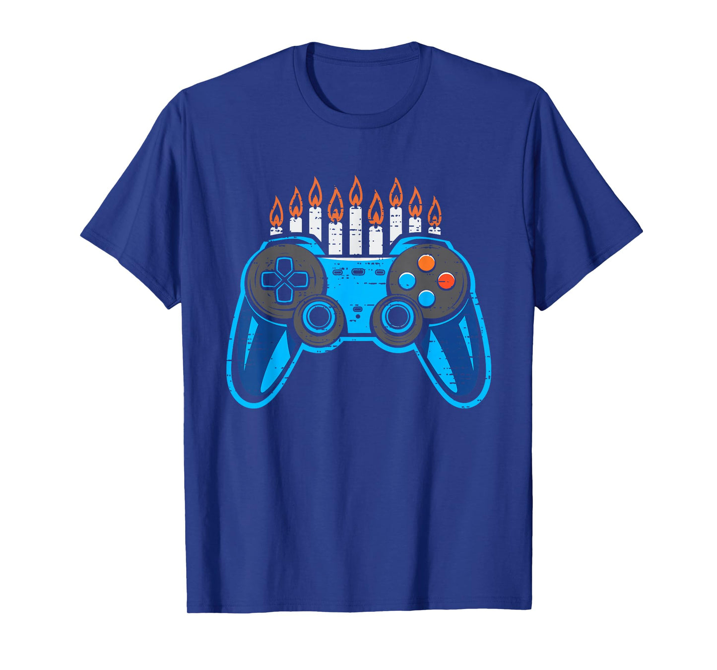 Hanukkah Video Game Chanukah Jewish Gamer Mens Boys Kids T-Shirt