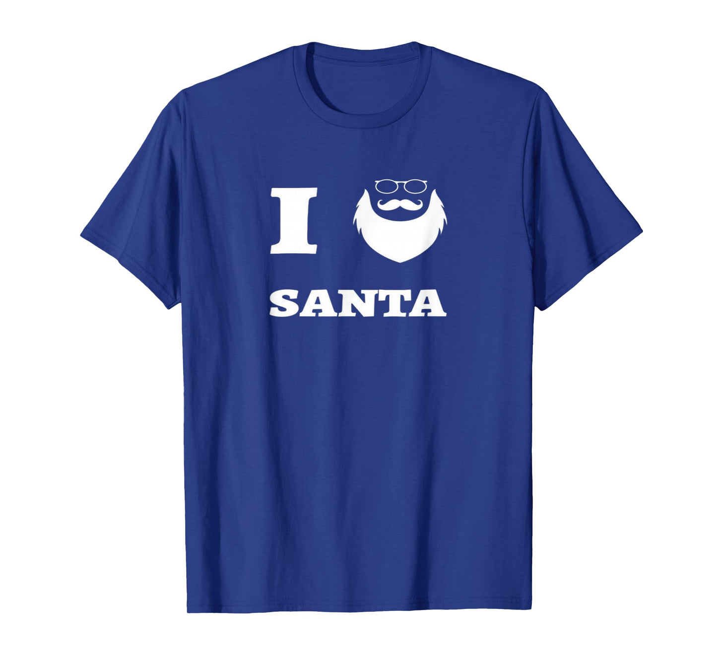 I Love Santa Christmas Design T-Shirt