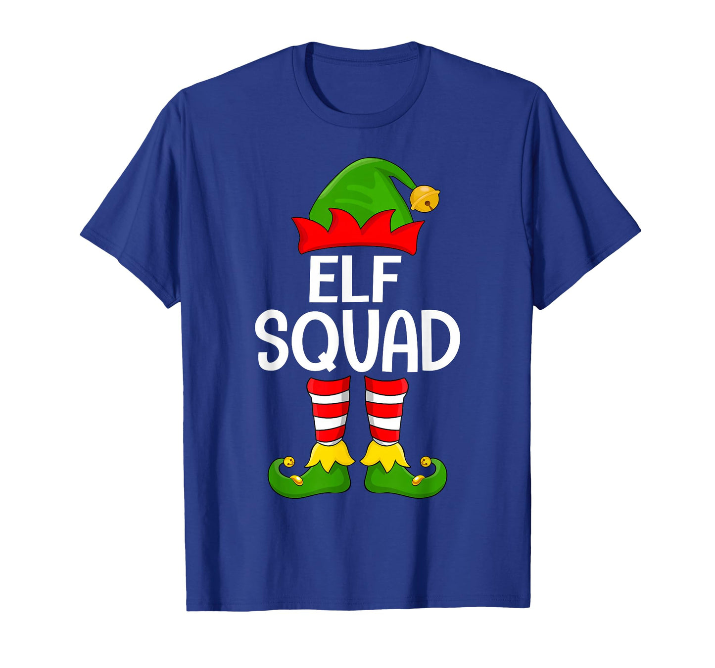 Elf Xmas Matching Family Group Elf Squad Christmas T-Shirt