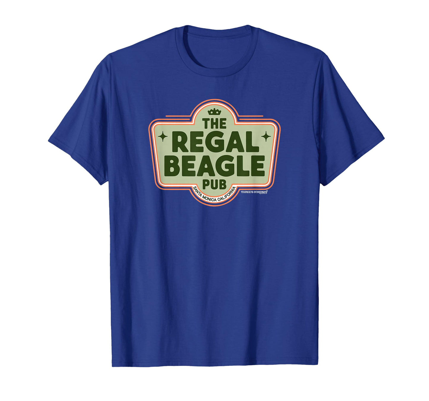 Regal Beagle Pub Retro Three's Company Officially Licensed T-Shirt