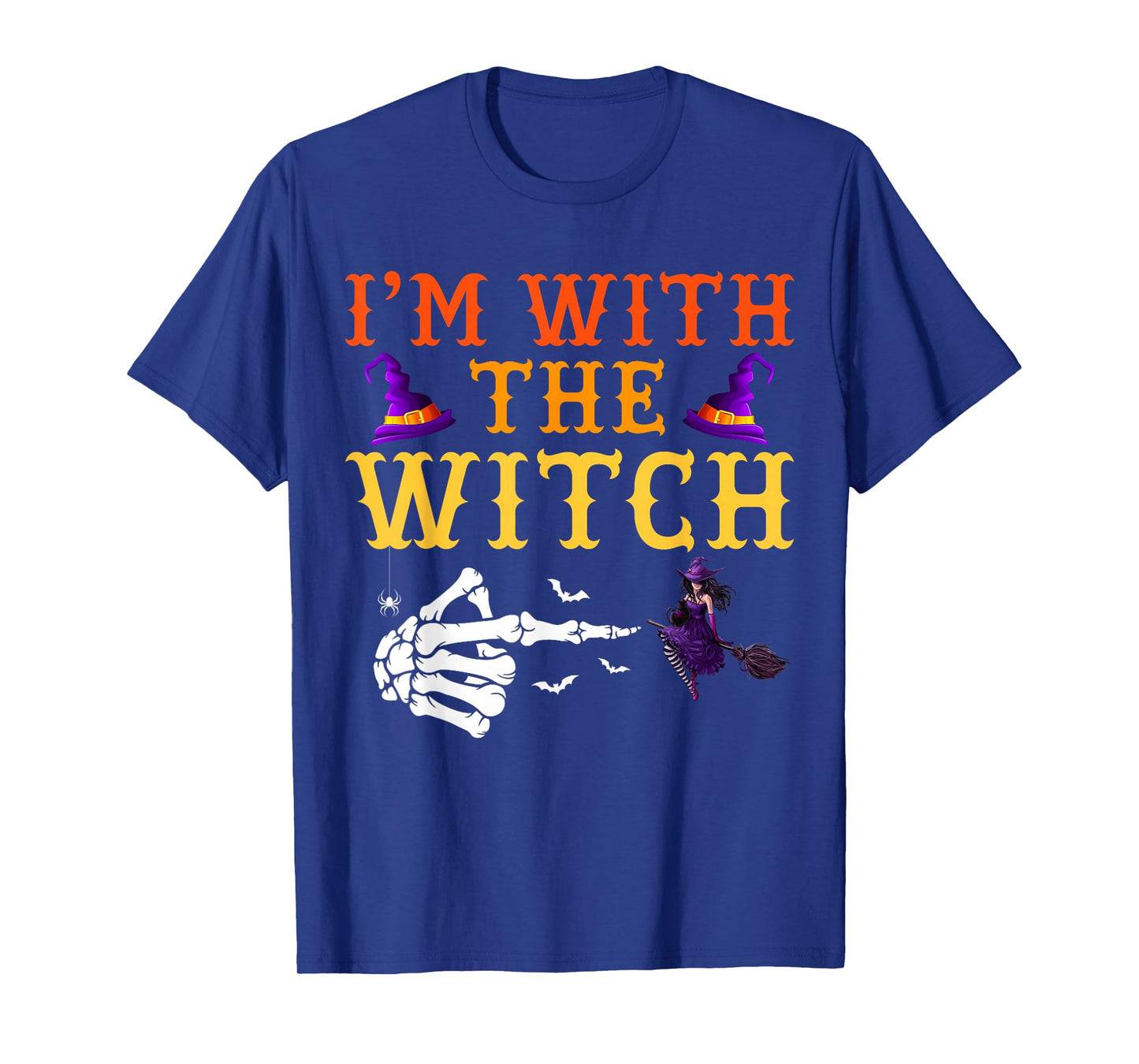 I'm with The Witch Couple Costume Halloween T-Shirt