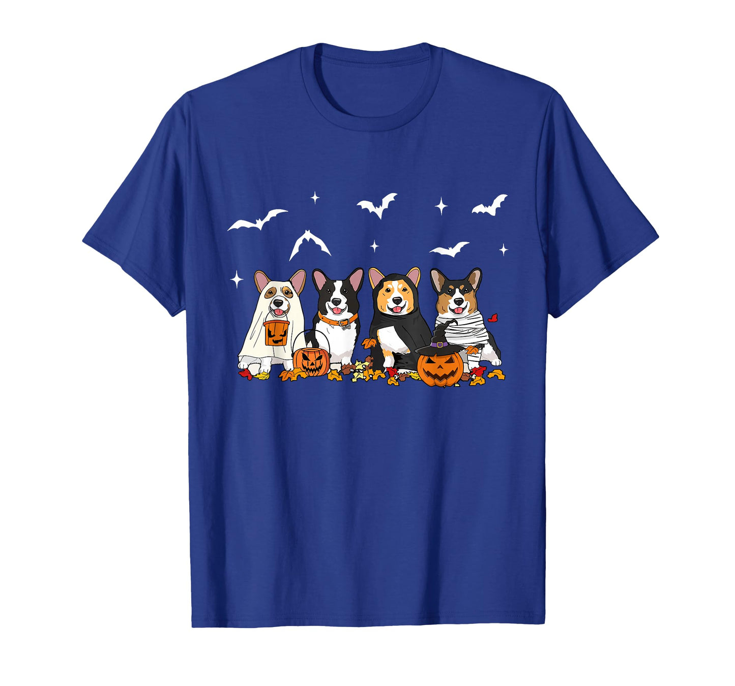 Witch Corgi Halloween Corgi Dog Mom Dog Lover Womens Mens T-Shirt