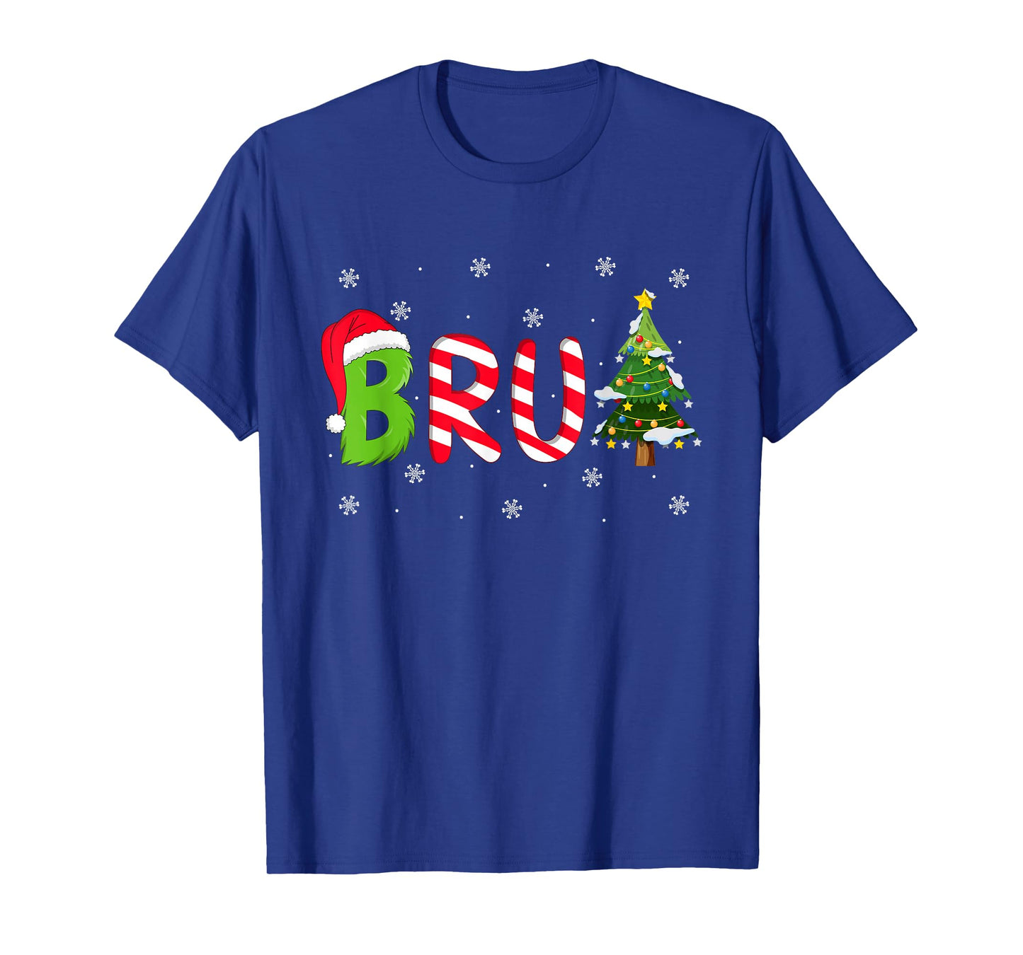 Bruh Christmas Saying Bro Funny Men Boys Bruh Meme Xmas T-Shirt