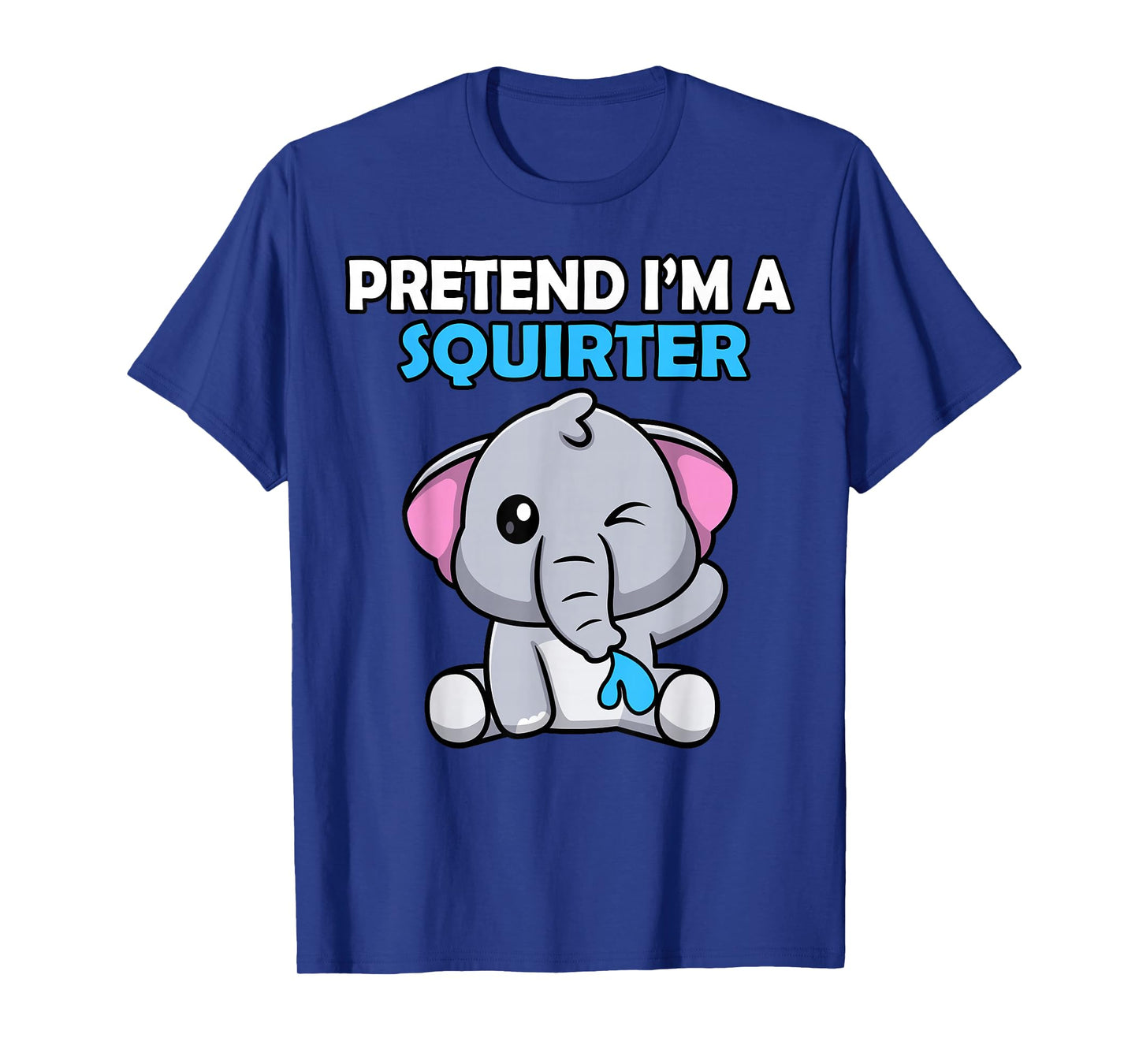 Dirty Humor Halloween Squirter Meme Pretend I'm a Squirter T-Shirt