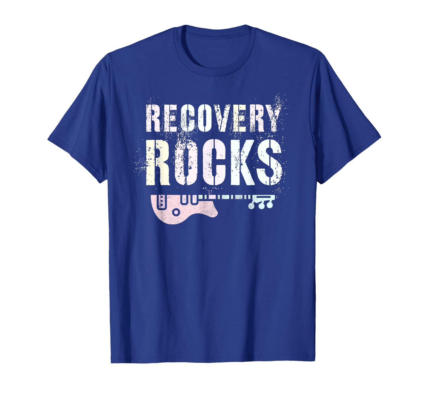 Nurse RECOVERY ROCKS Living Support Clean Hope We Do Recover T-Shirt