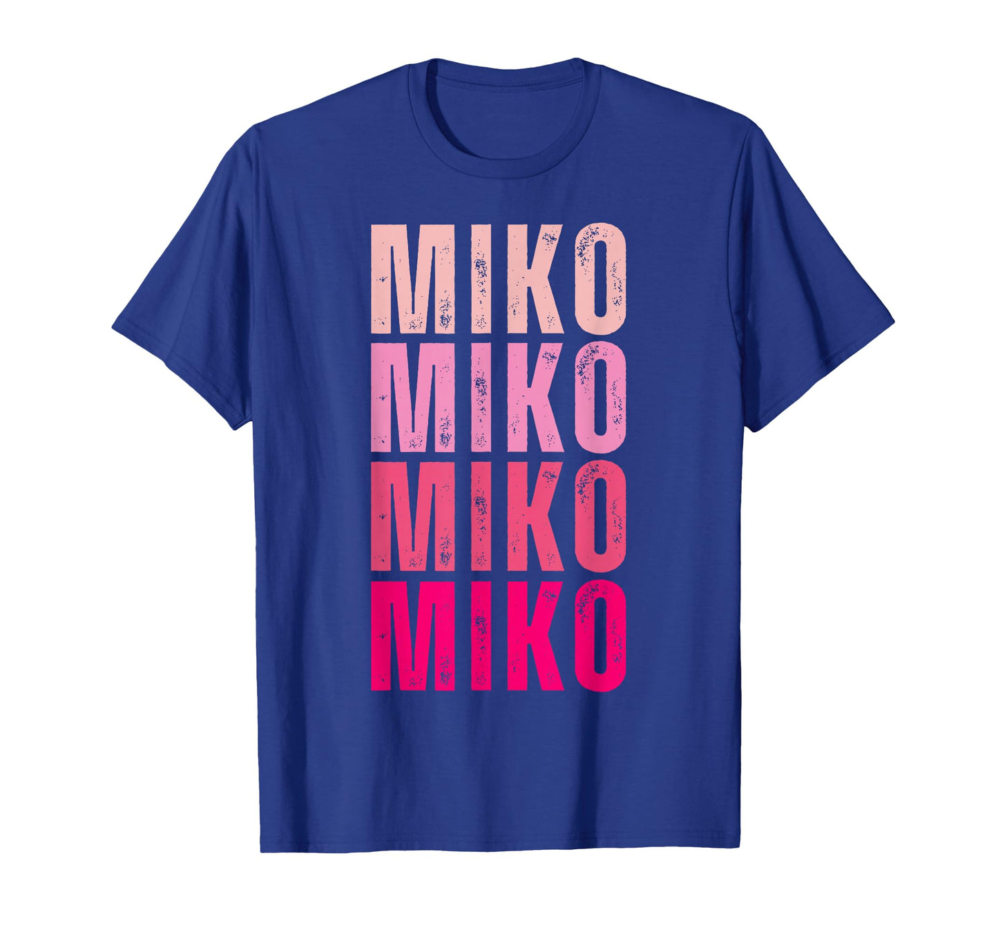 Miko Personalized Name I Love Miko Vintage T-Shirt