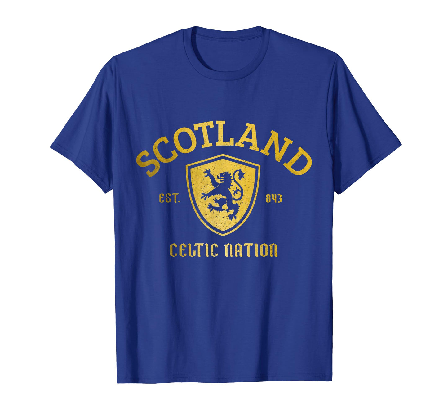 Scotland Est. 843 Scottish Pride Vintage T-Shirt