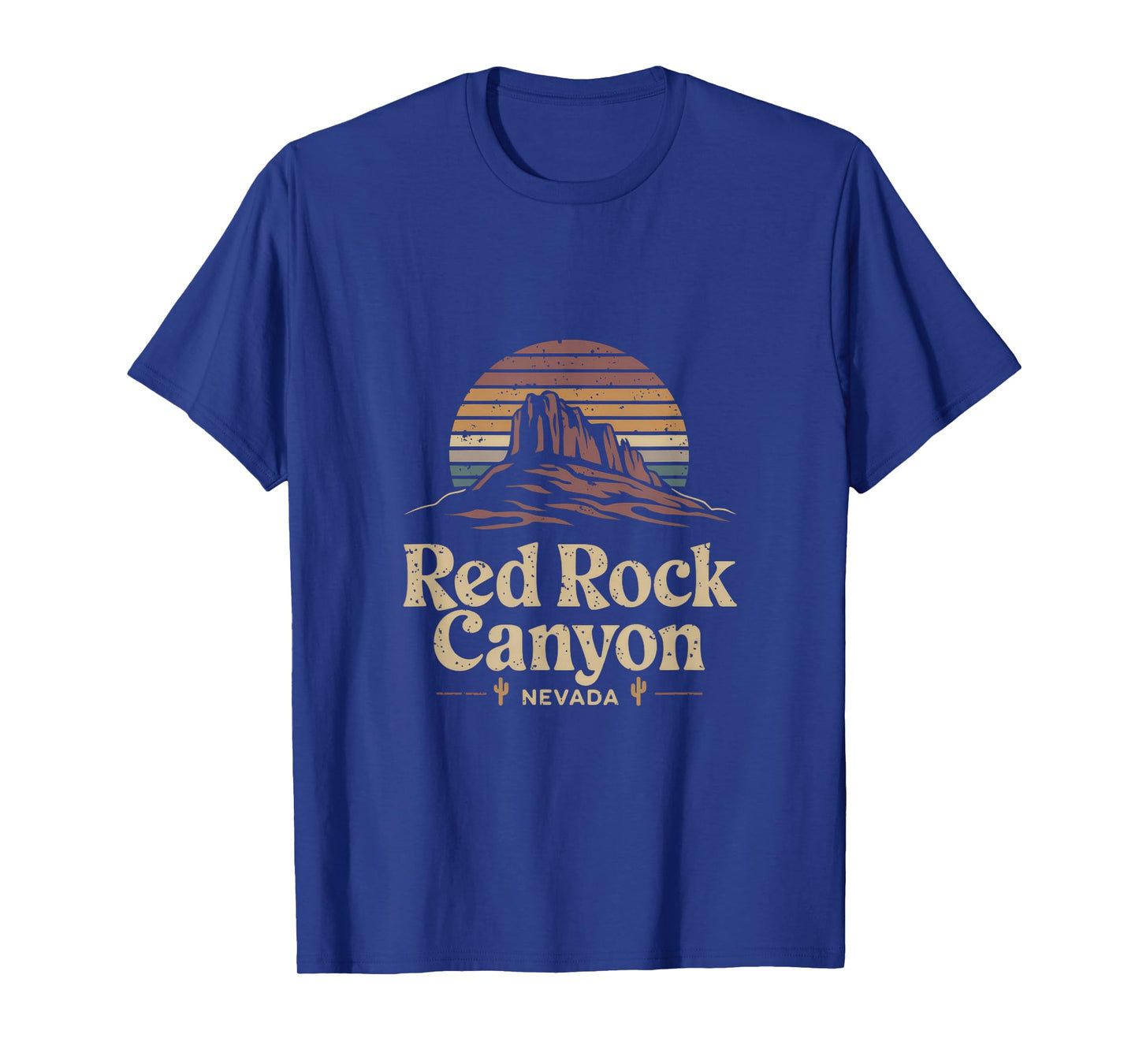 Red Rock Canyon - Retro Red Rock Canyon Nevada T-Shirt