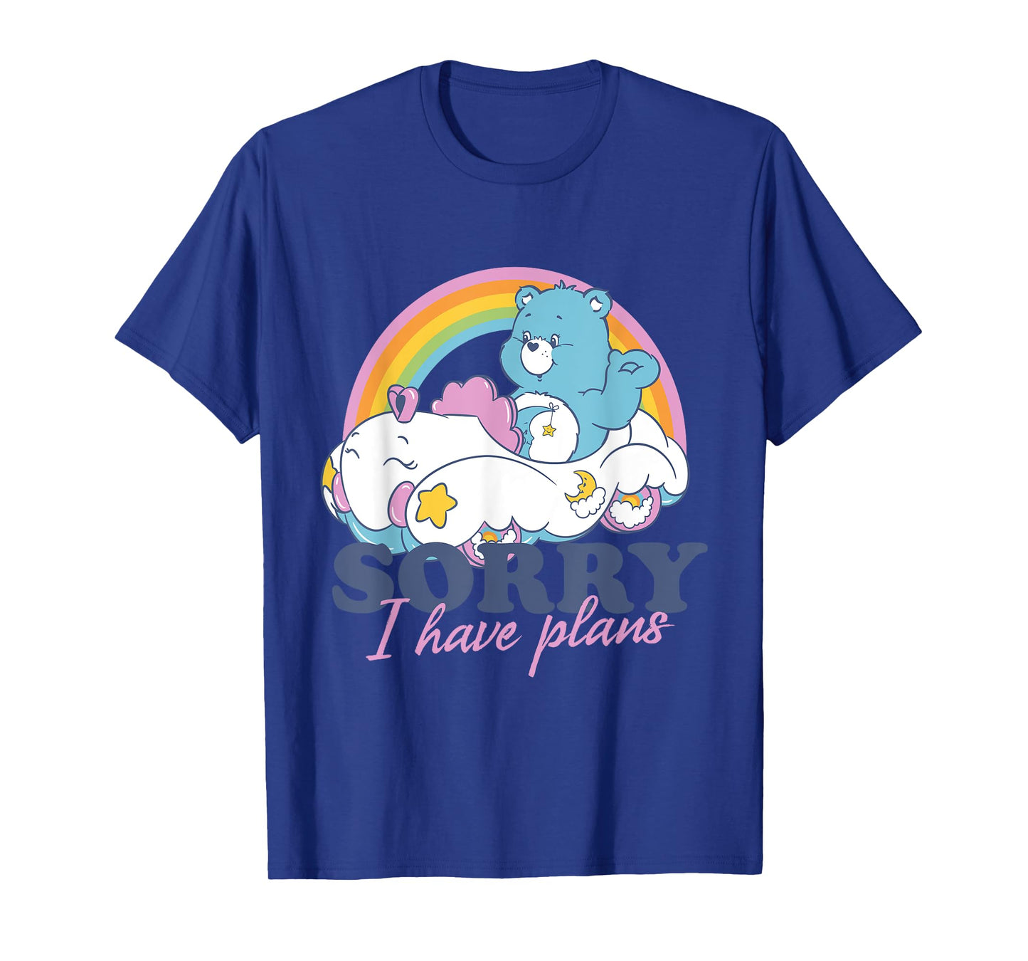 Care Bears Bedtime Bear Sorry I Have Plans T-Shirt