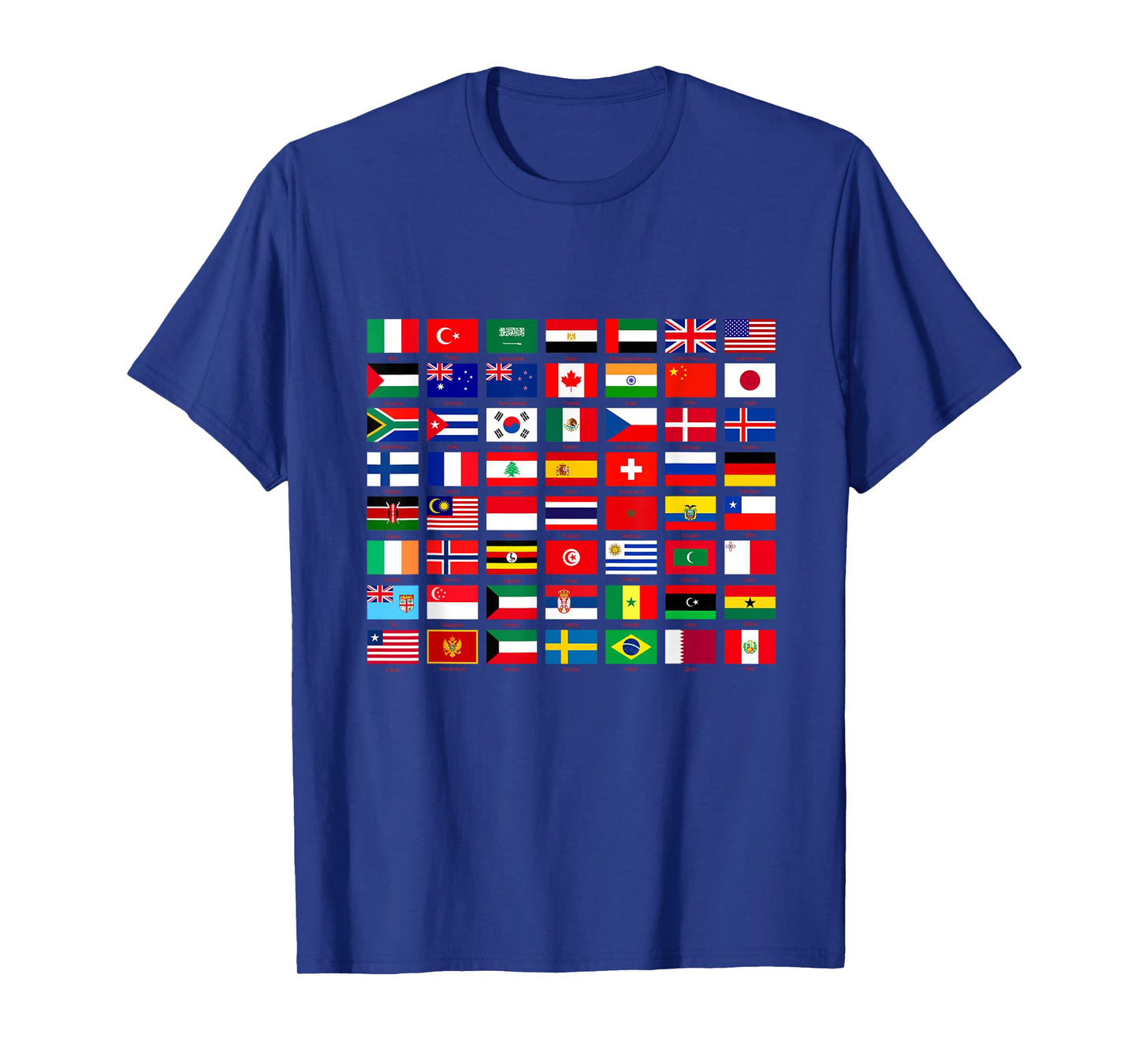 Flags of the Countries of the World Graphic Cool Designs T-Shirt