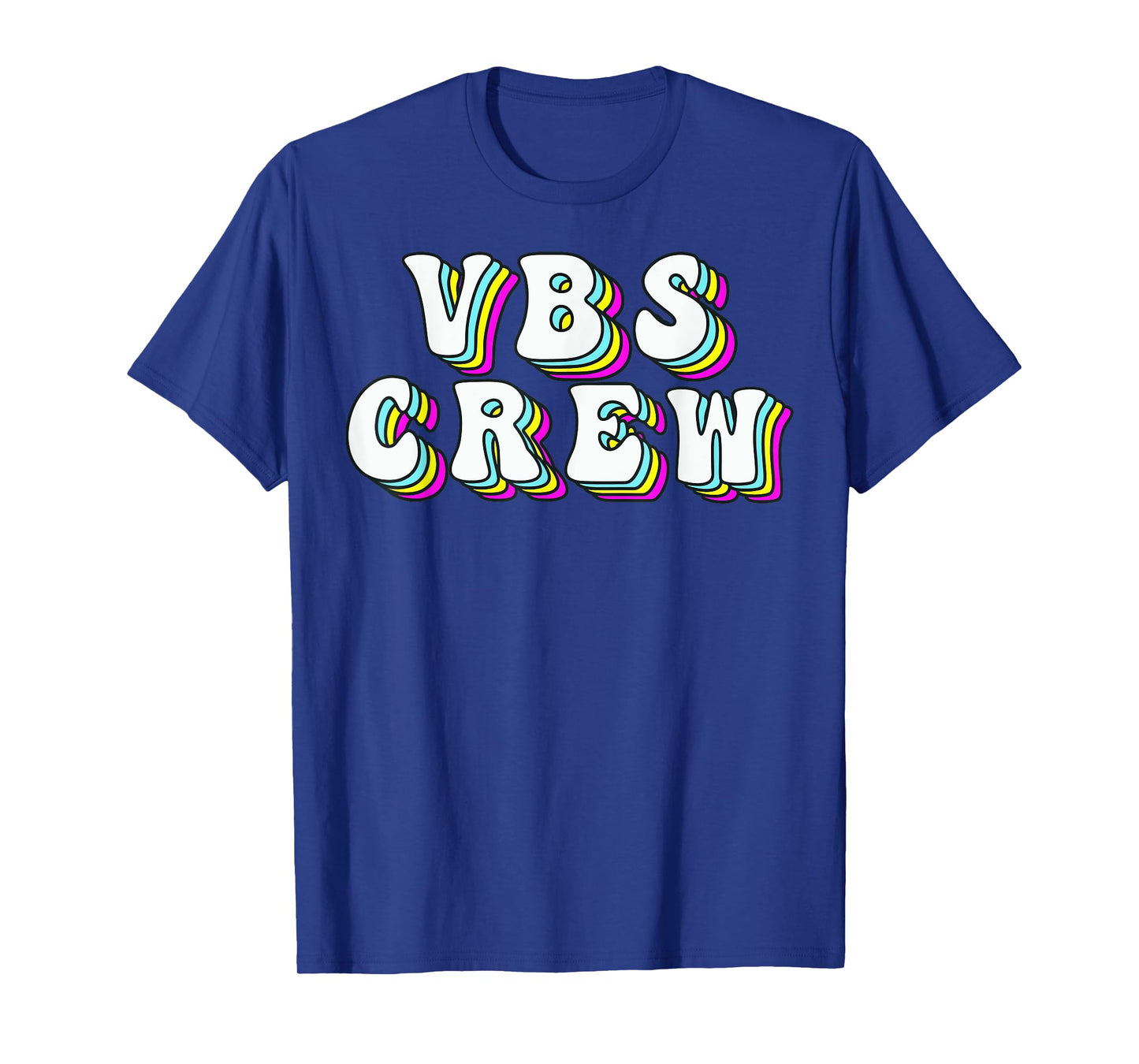 Retro VBS Crew VBS 2024 Vacation Bible School Christian T-Shirt