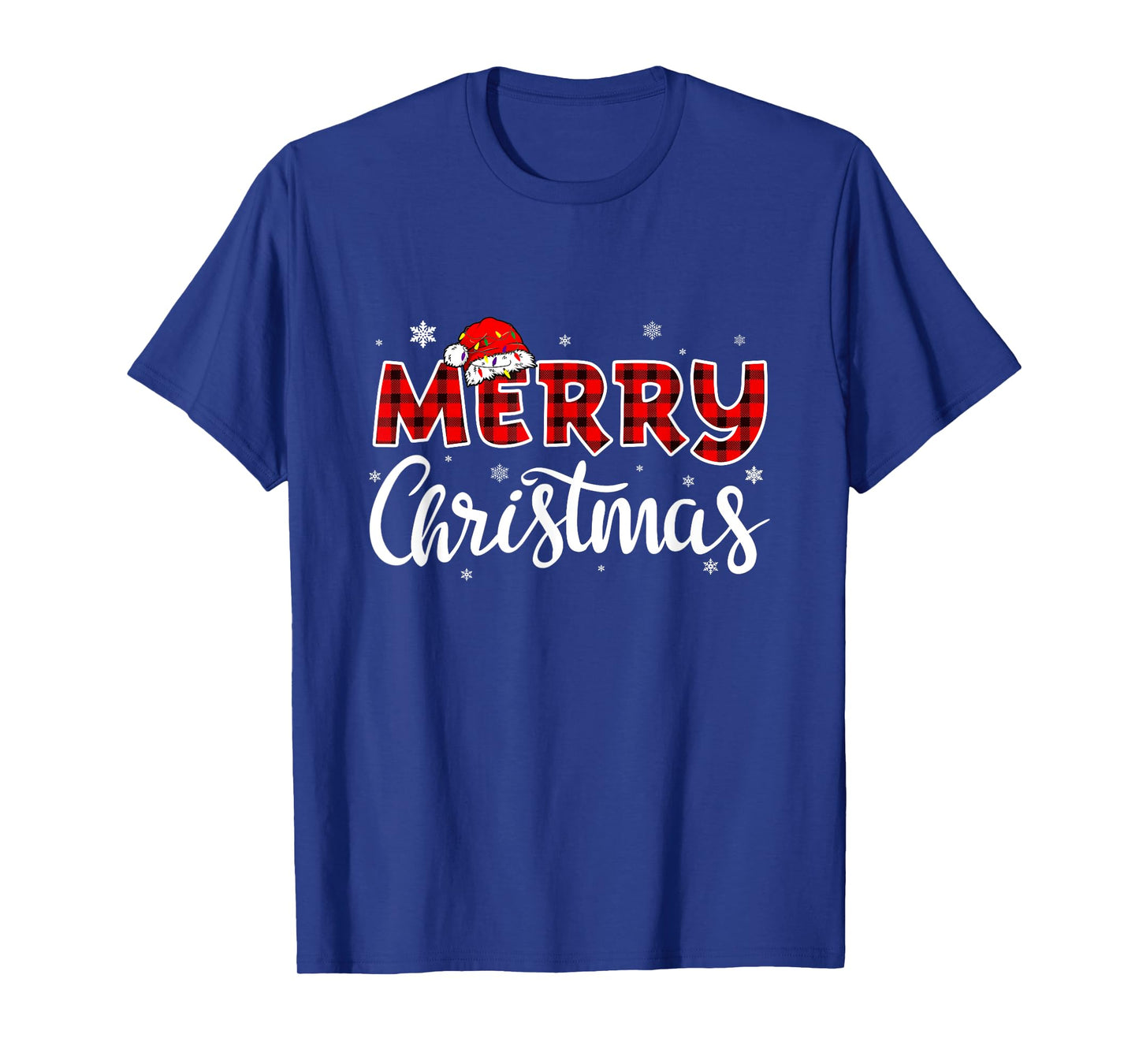 Merry Christmas Reindeer Xmas Family Women Men Funny T-Shirt