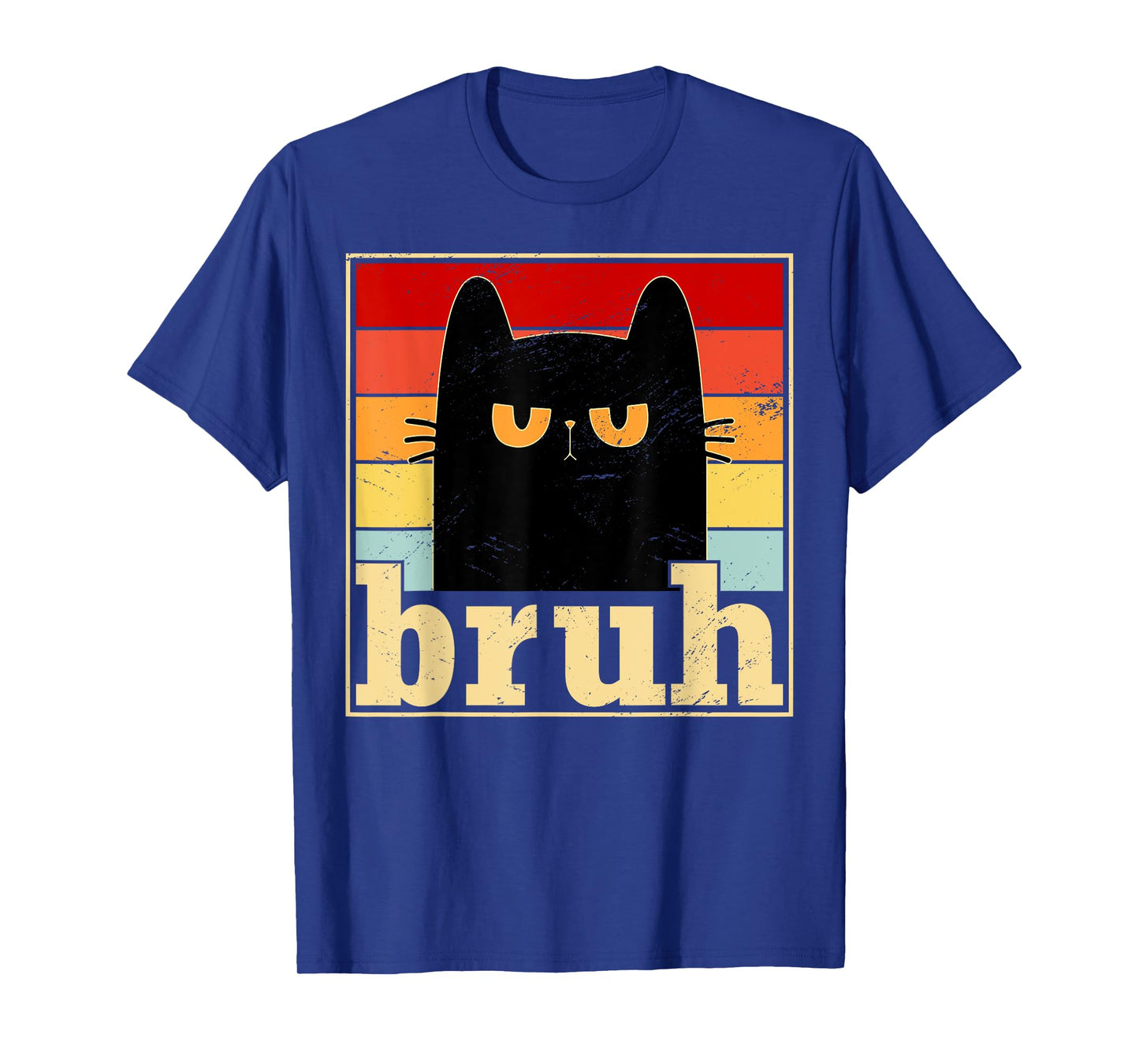 Funny Bruh Cat Meme Shirt for Teens Boys Girls Men Women T-Shirt