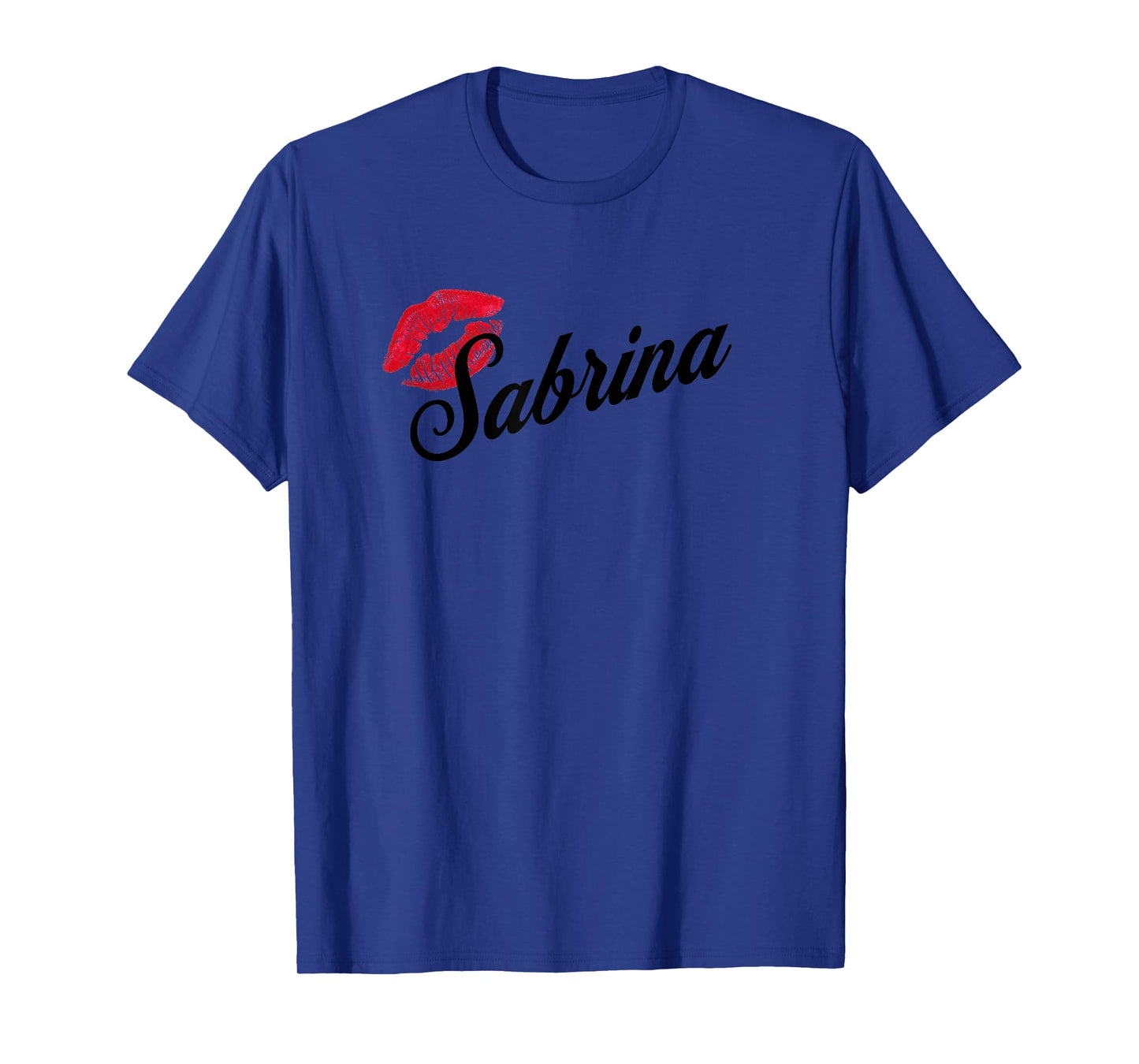 Sabrina Retro Lips Tee – Bold Name Birthday Drop Unisex T-Shirt