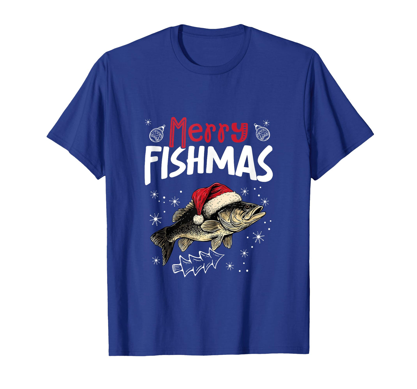 Merry Fishmas Funny Christmas Fish Tank Top