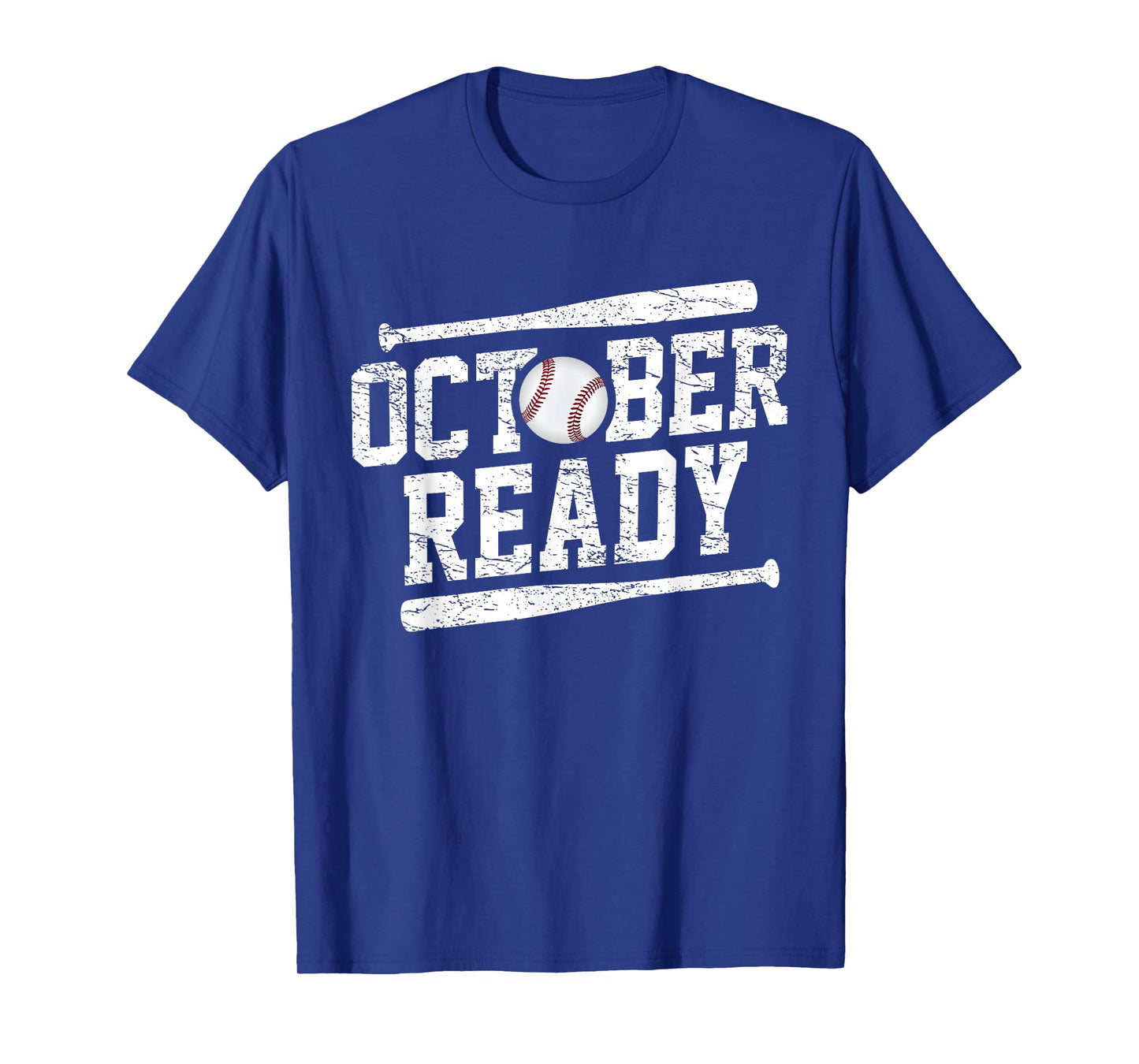 Men Women October Ready Playoff Baseball T-Shirt