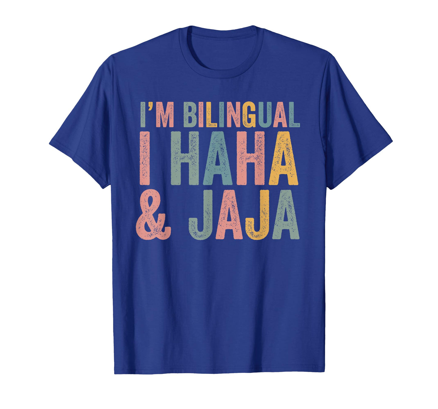 Hispanic Heritage Month Spanish Teacher Bilingual Haha Jaja T-Shirt