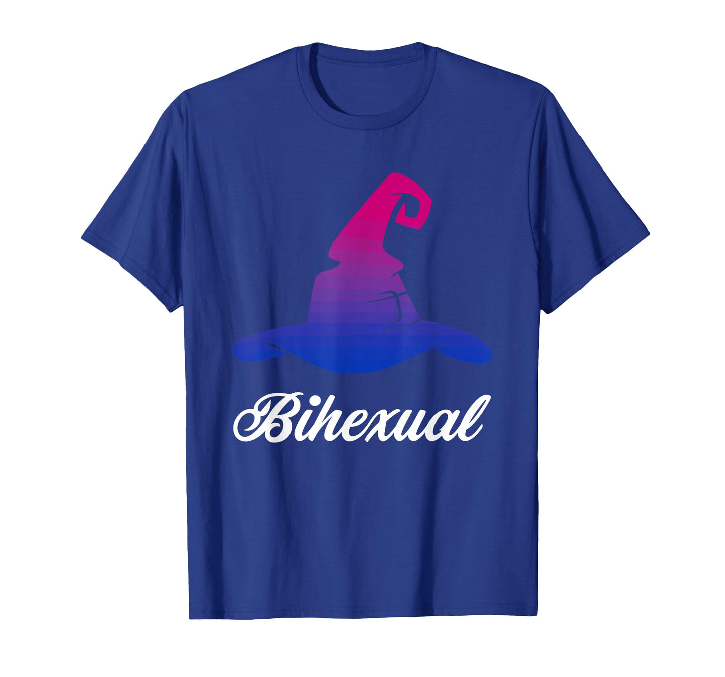 Bihexual Bi Hex Bisexual Witch LGBTQ Halloween Design T-Shirt