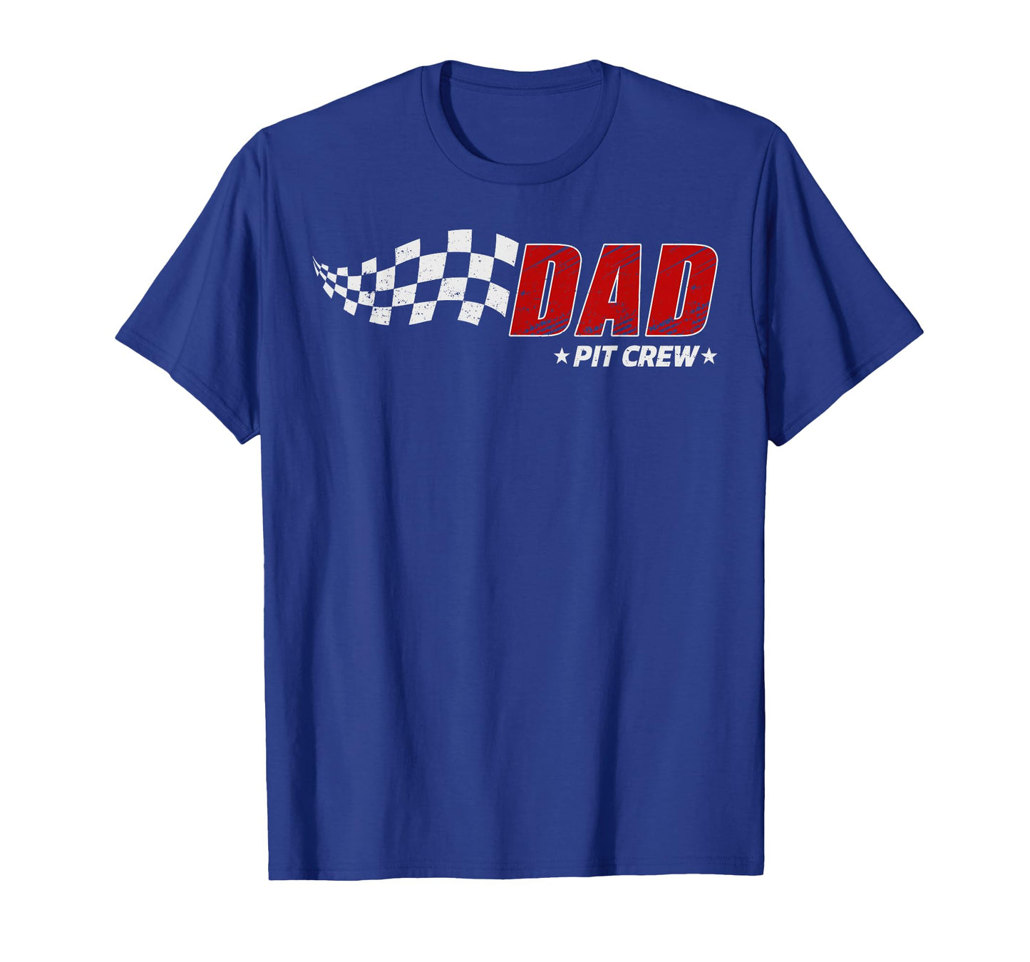 Dad Pit Crew Race Car Birthday Family Matching Pit Crew T-Shirt